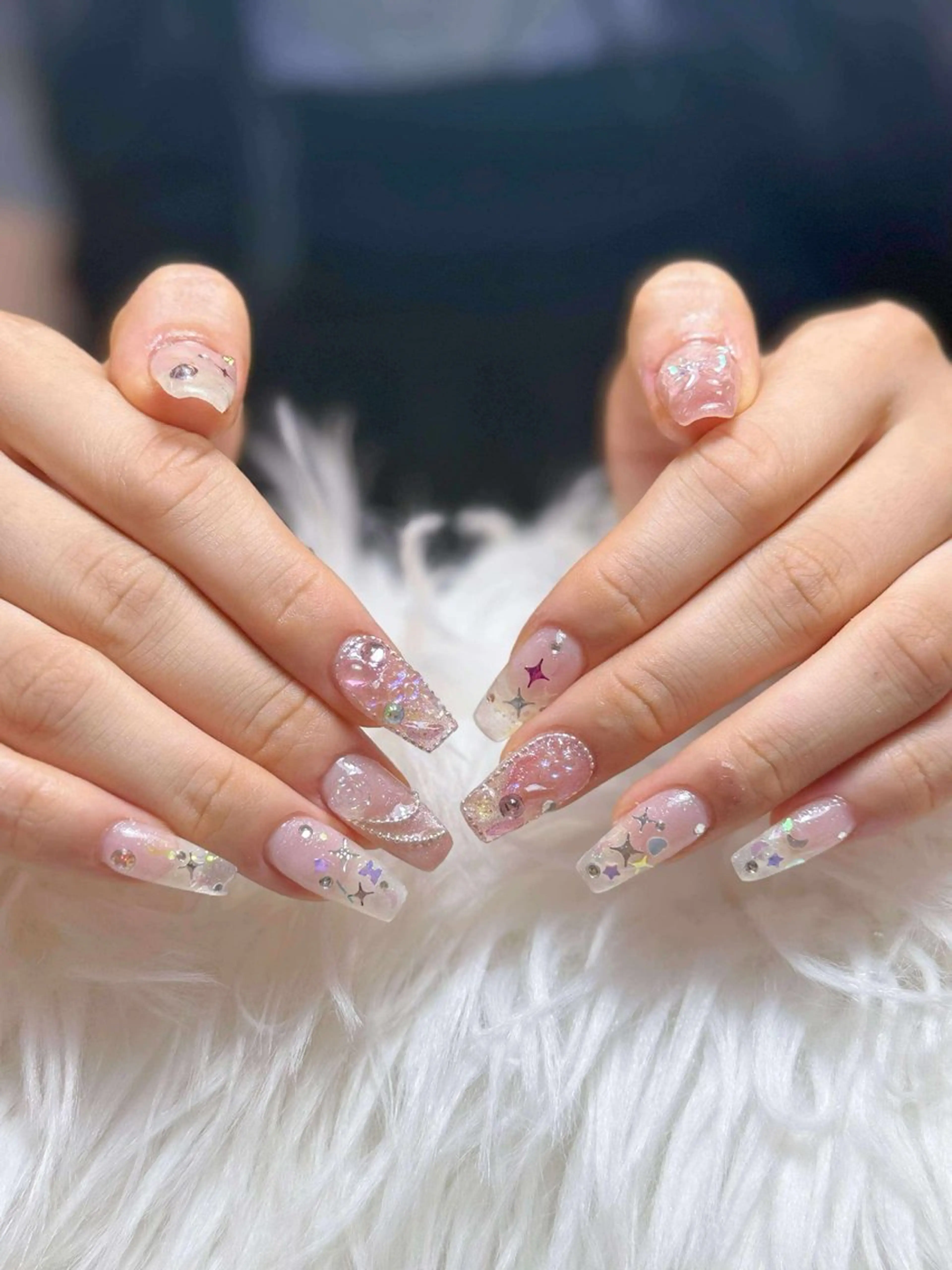 ネイル ハンドネイル ハンドケア Anh Nail 歌舞伎町のネイルデザイン