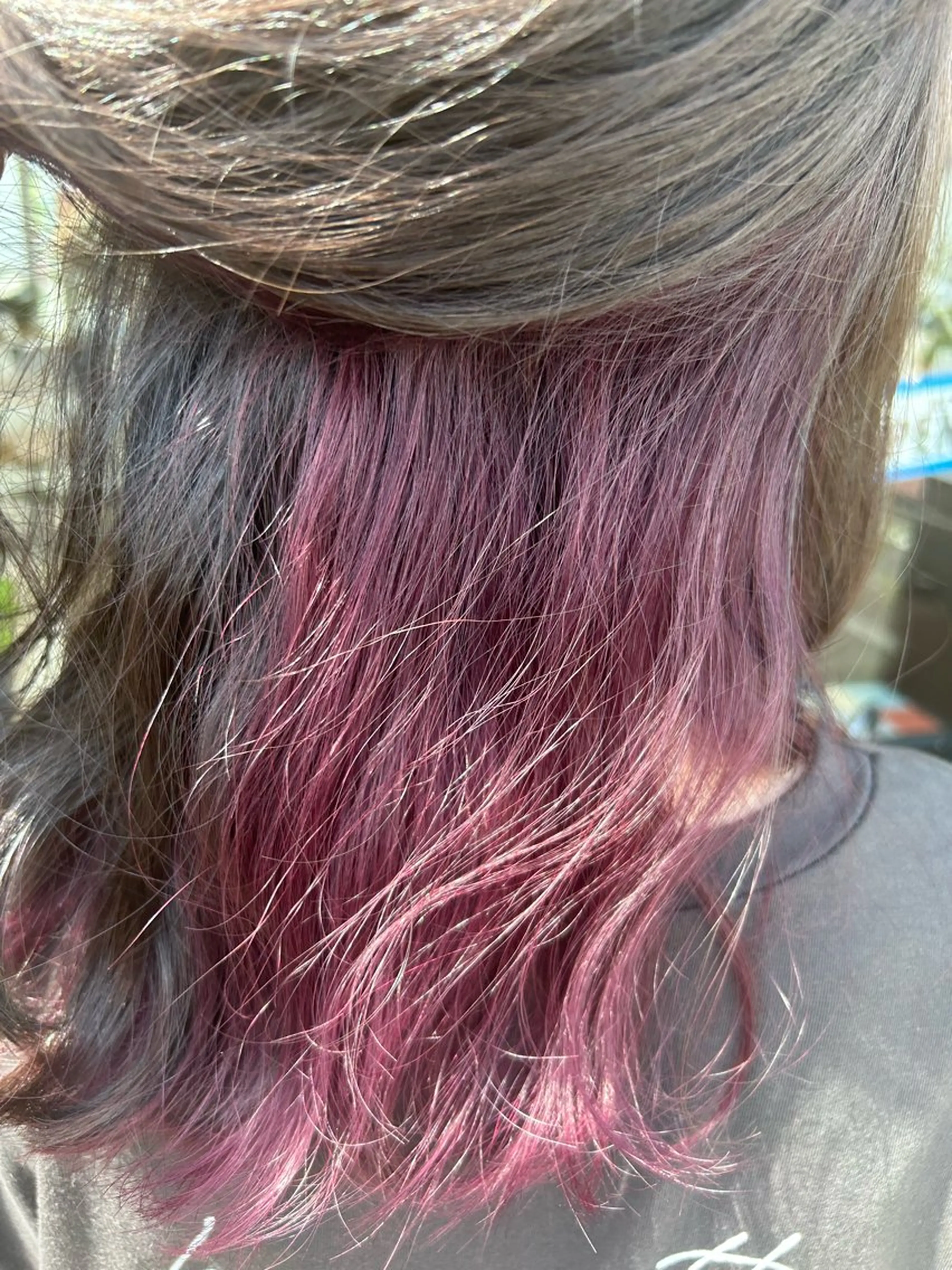 ミディアム ヘアカラー トリートメント Qwali所属・にしむら かなたのヘアスタイル