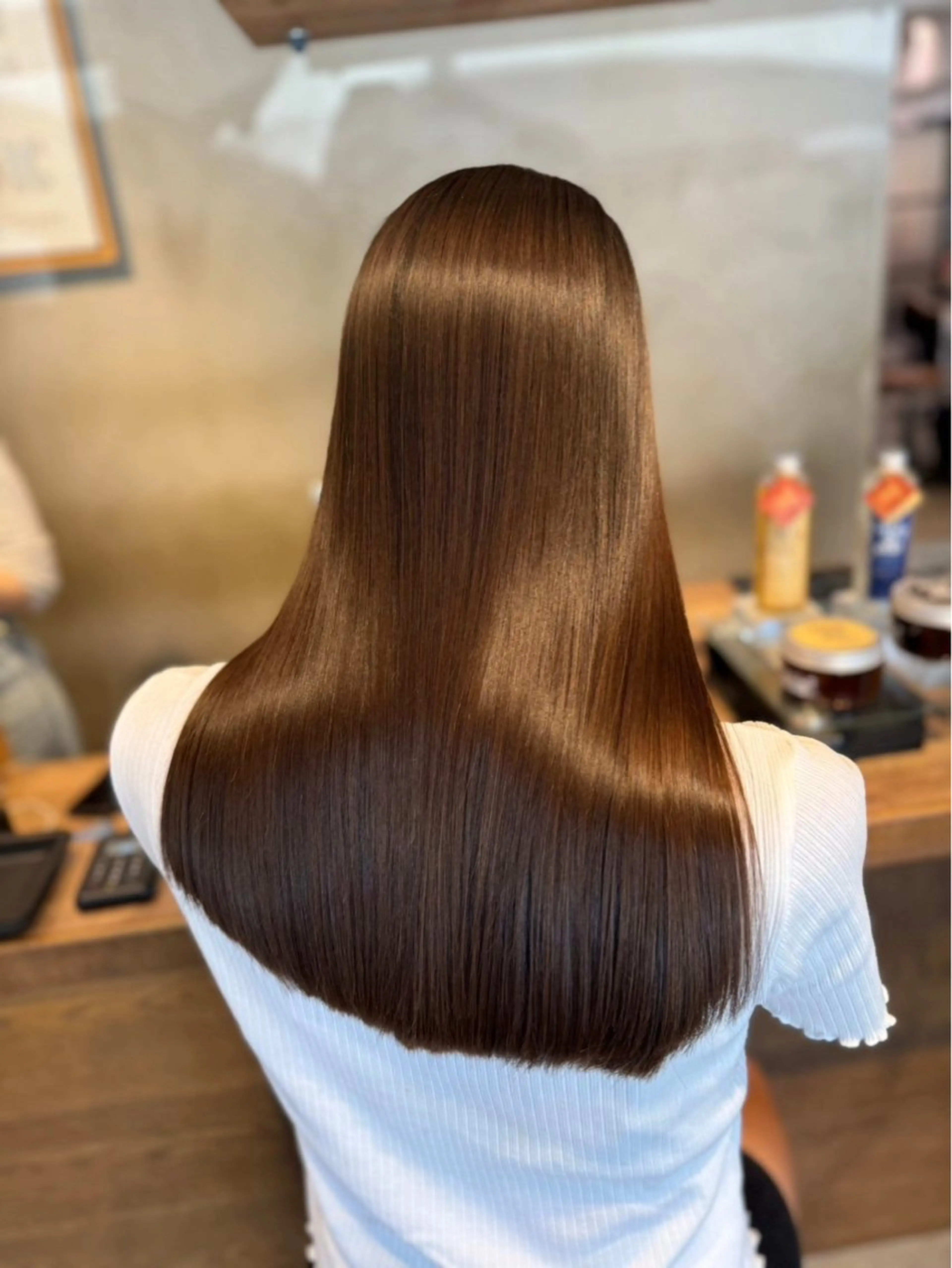 ロング 縮毛矯正 似合わせメイク💄 粉川愛香のその他イメージ