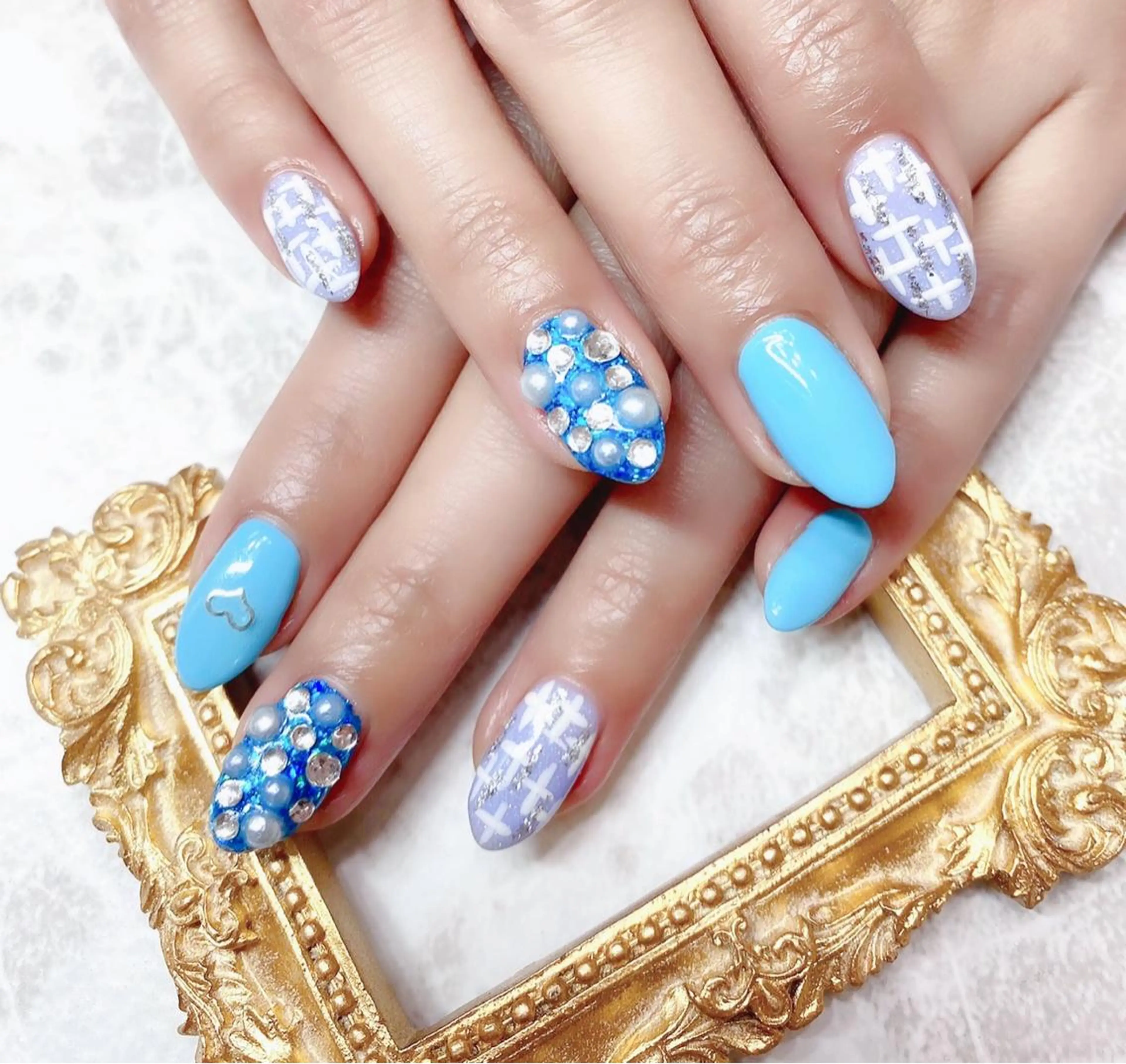 ネイル ハンドネイル マジックミラー所属・マジック ミラーのネイルデザイン