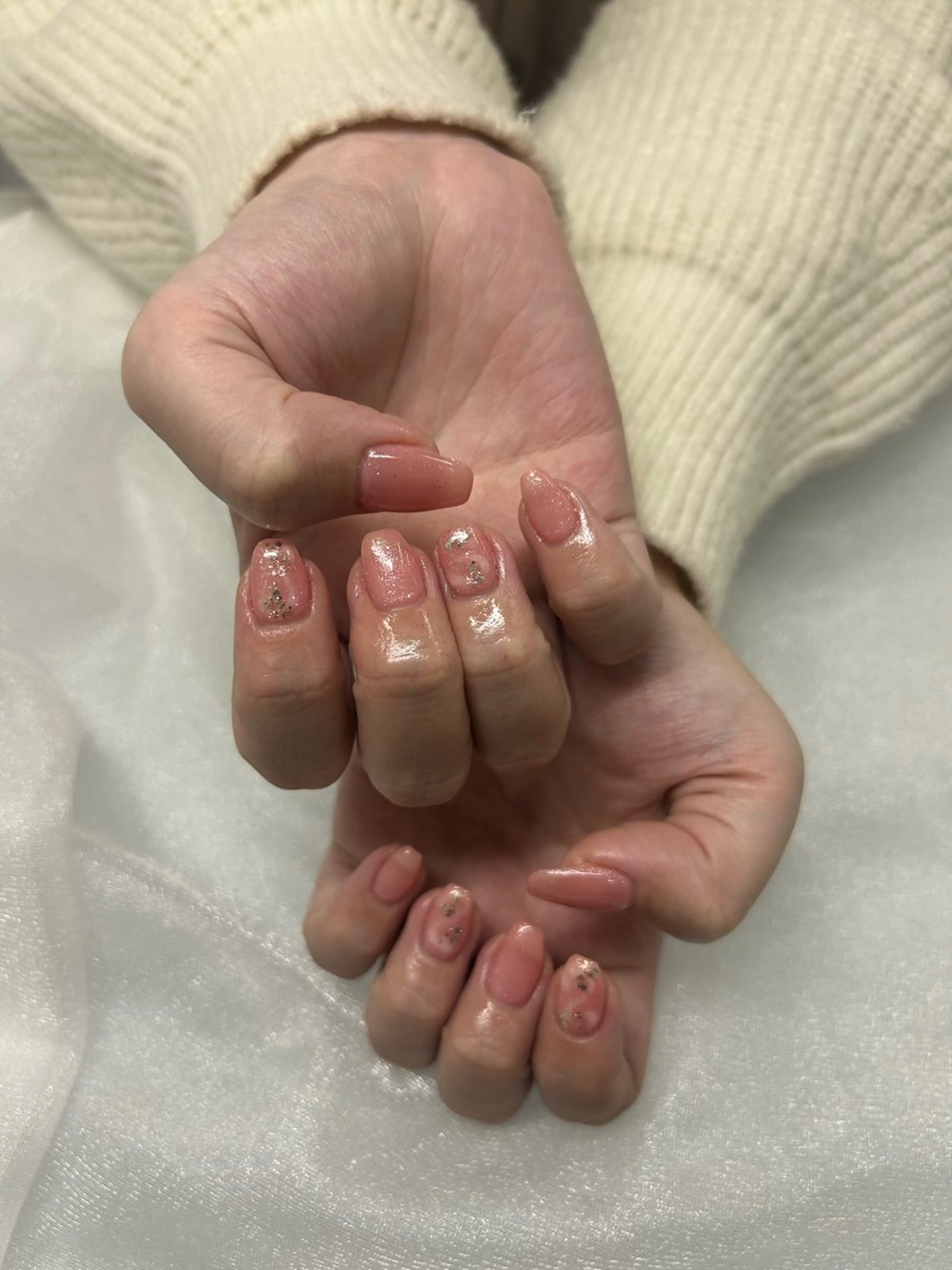 ネイル シンプルネイル 加藤 楓子のネイルデザイン