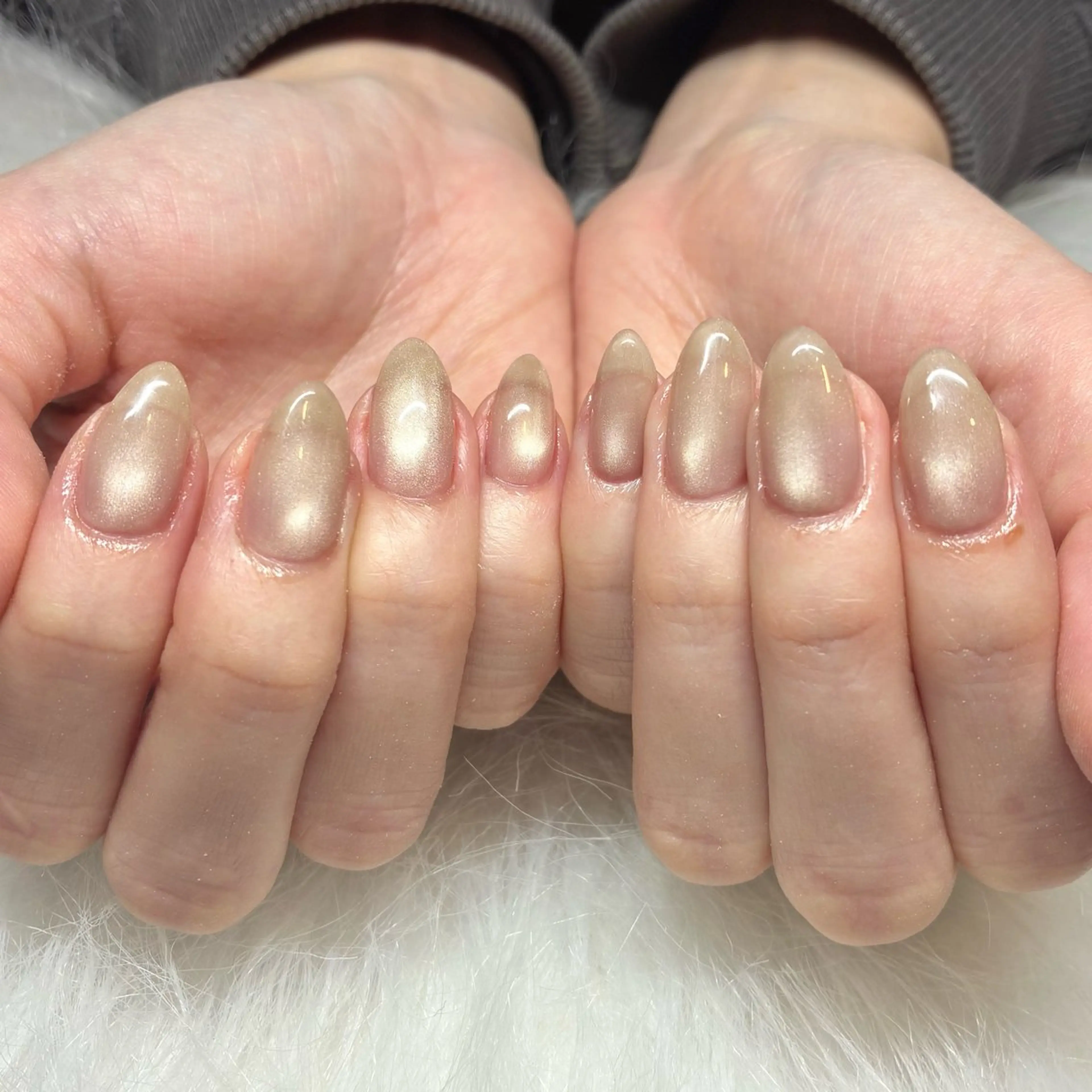 ネイル ジェルネイル マグネットネイル ハンドネイル Nail ヌシん家 AKANEのネイルデザイン