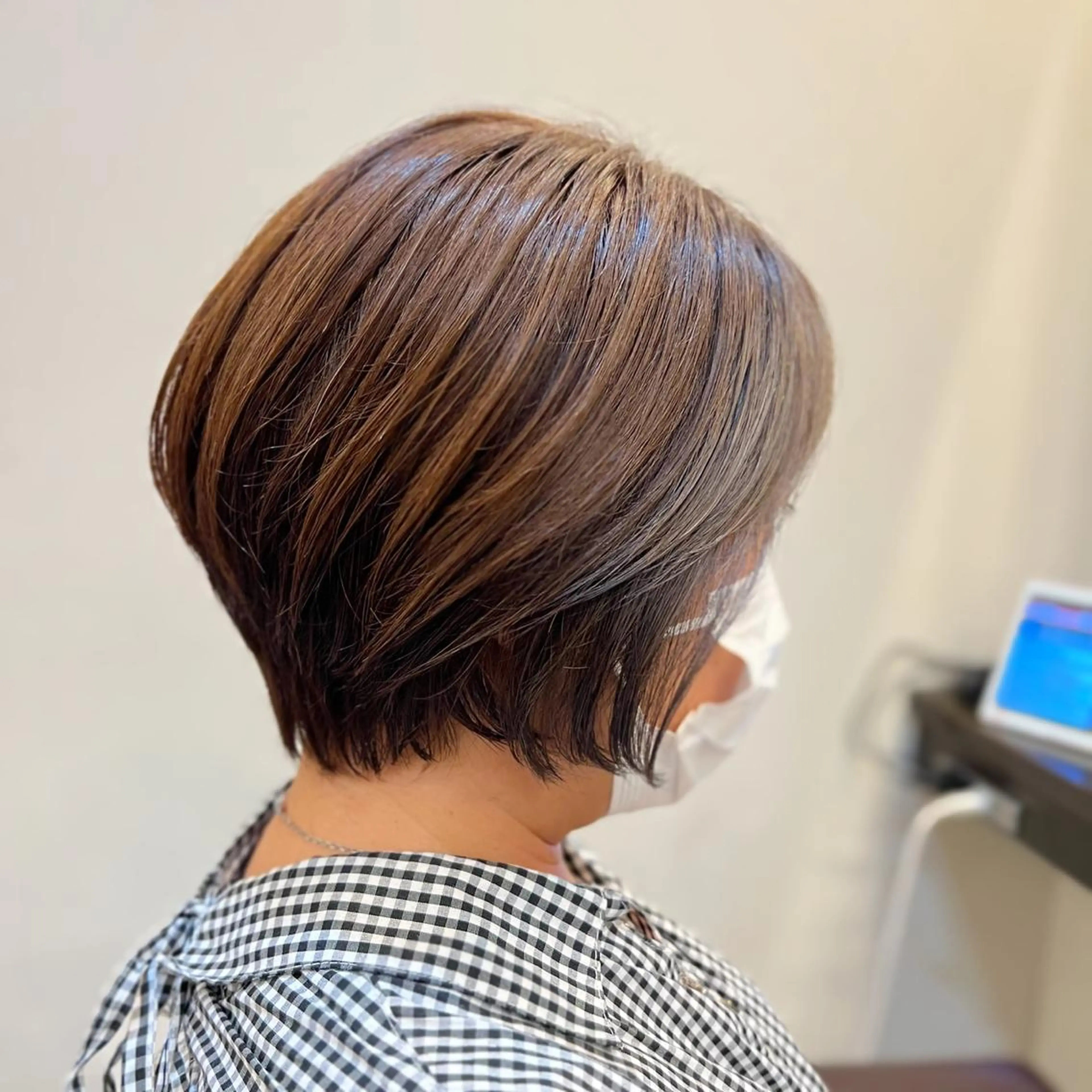 ショート カラー ルービック 梅田茶屋町店のヘアスタイル