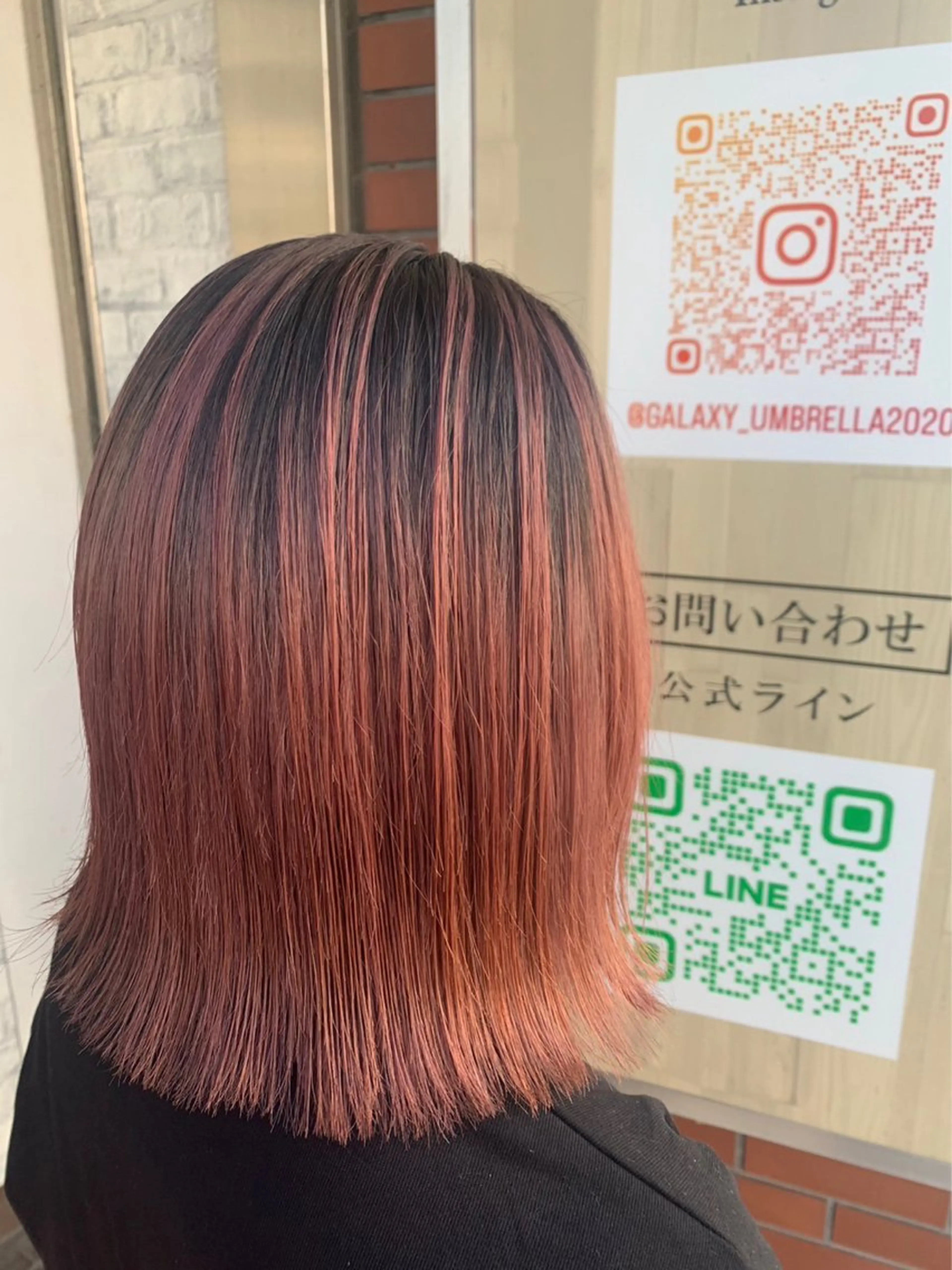 セミロング カラー ヘアアレンジ ✂︎ＧＡＬＡＸＹ✂︎ tatsukiのヘアスタイル