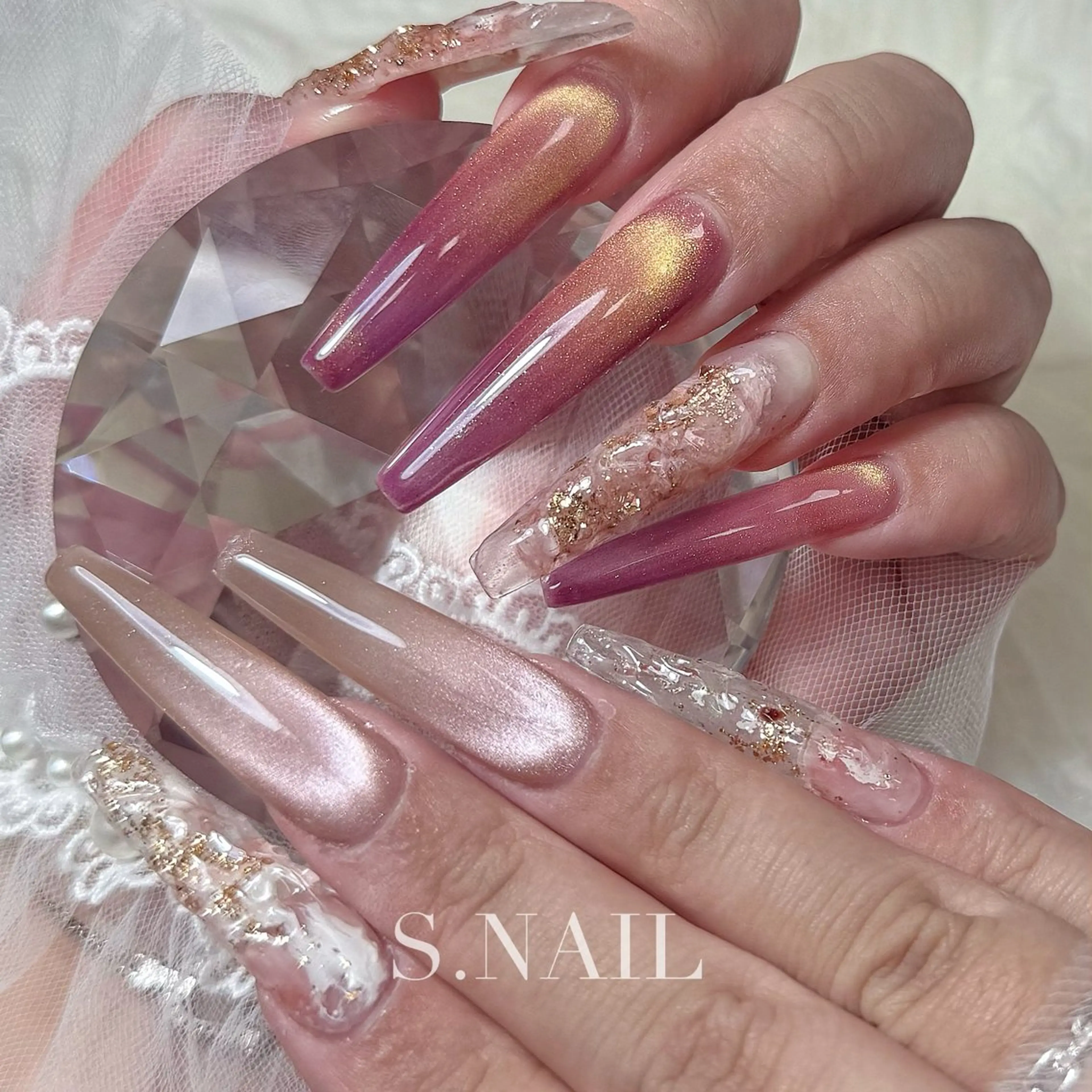 ネイル ハンドネイル S♡NAIL所属・S.NAIL Suuのネイルデザイン