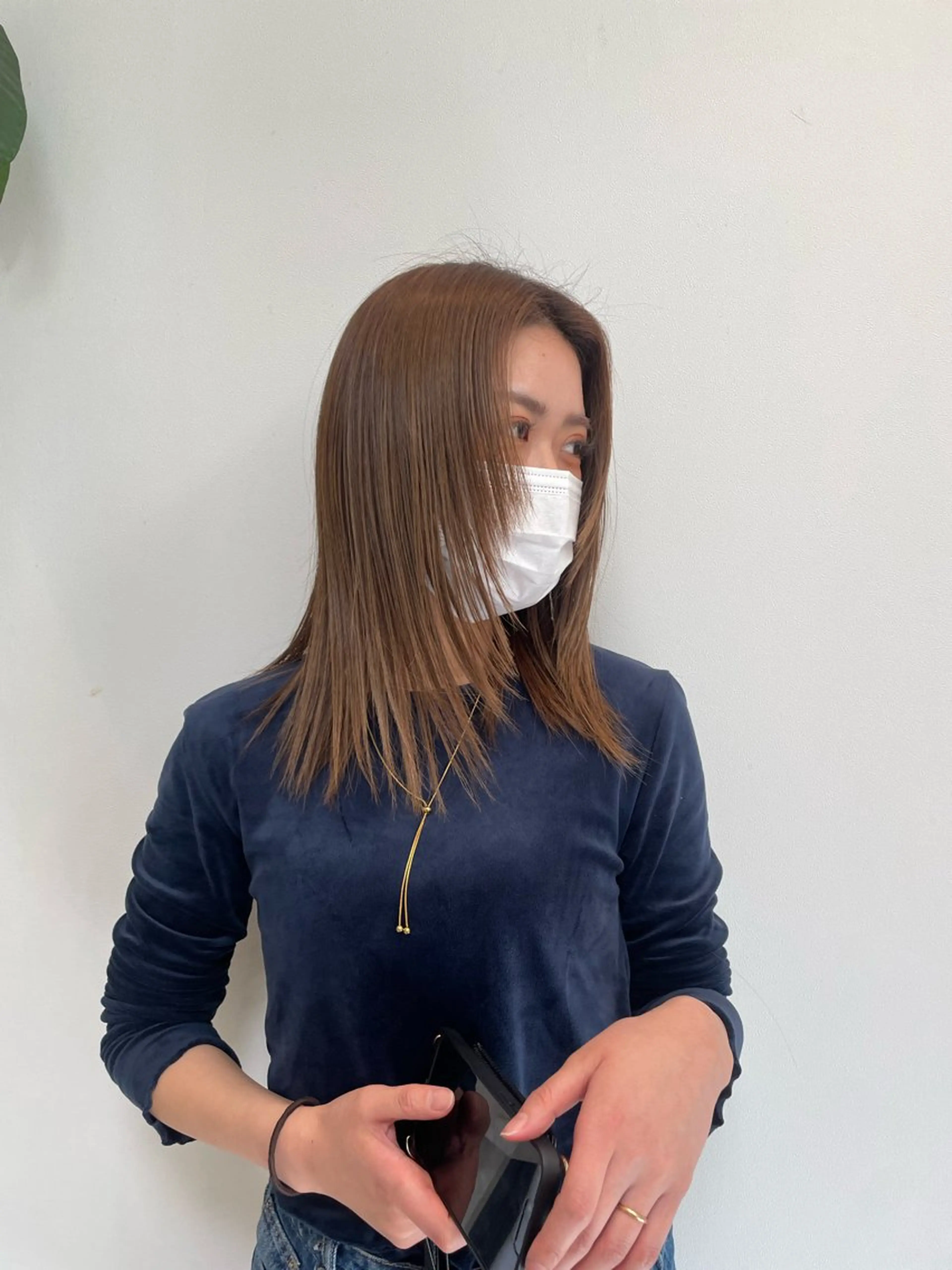 ☁️似合わせカット+透明感イルミナカラー+4stepトリートメントの写真