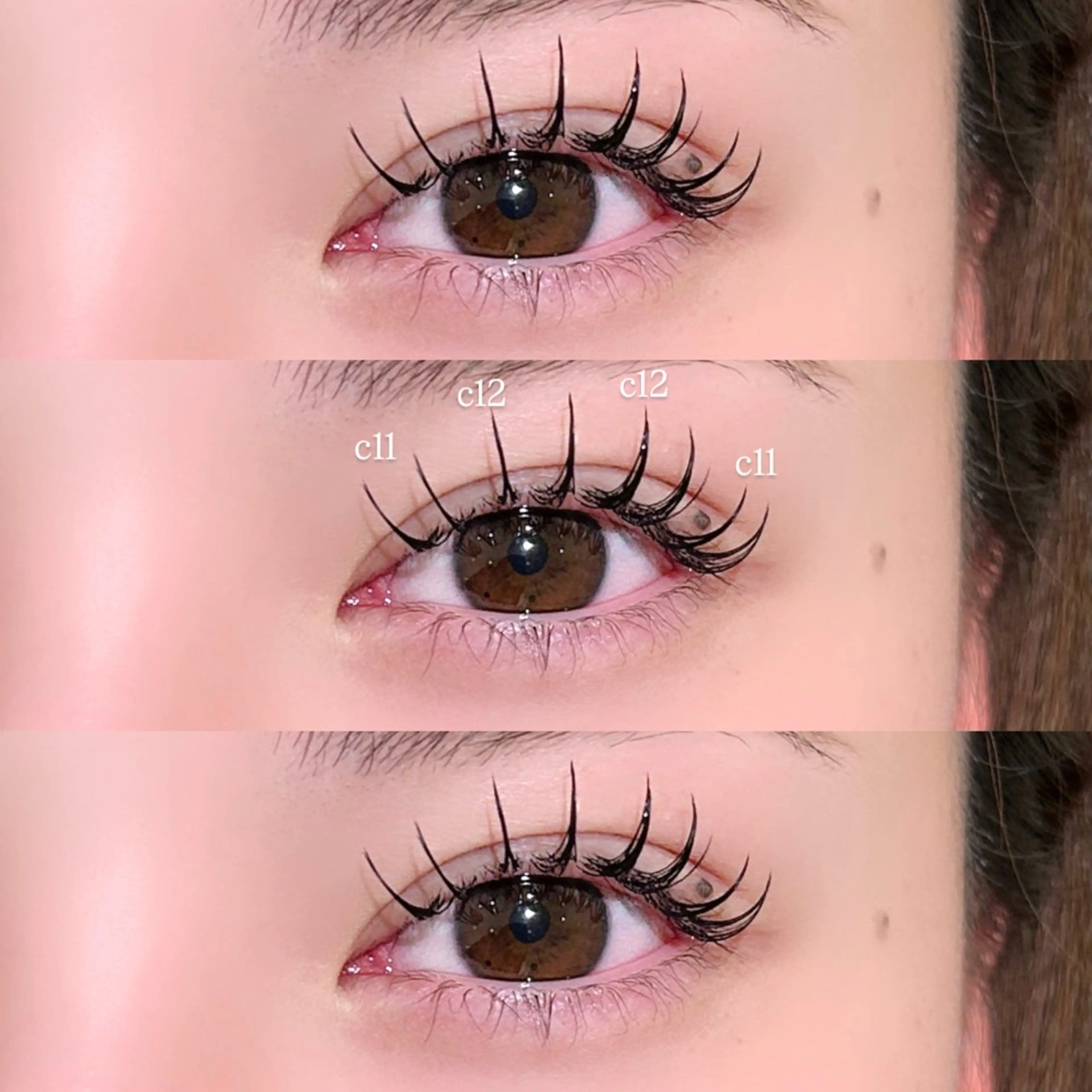 マツエク・マツパ sakura🎀 /プラチナムドールのマツエク・マツパデザイン