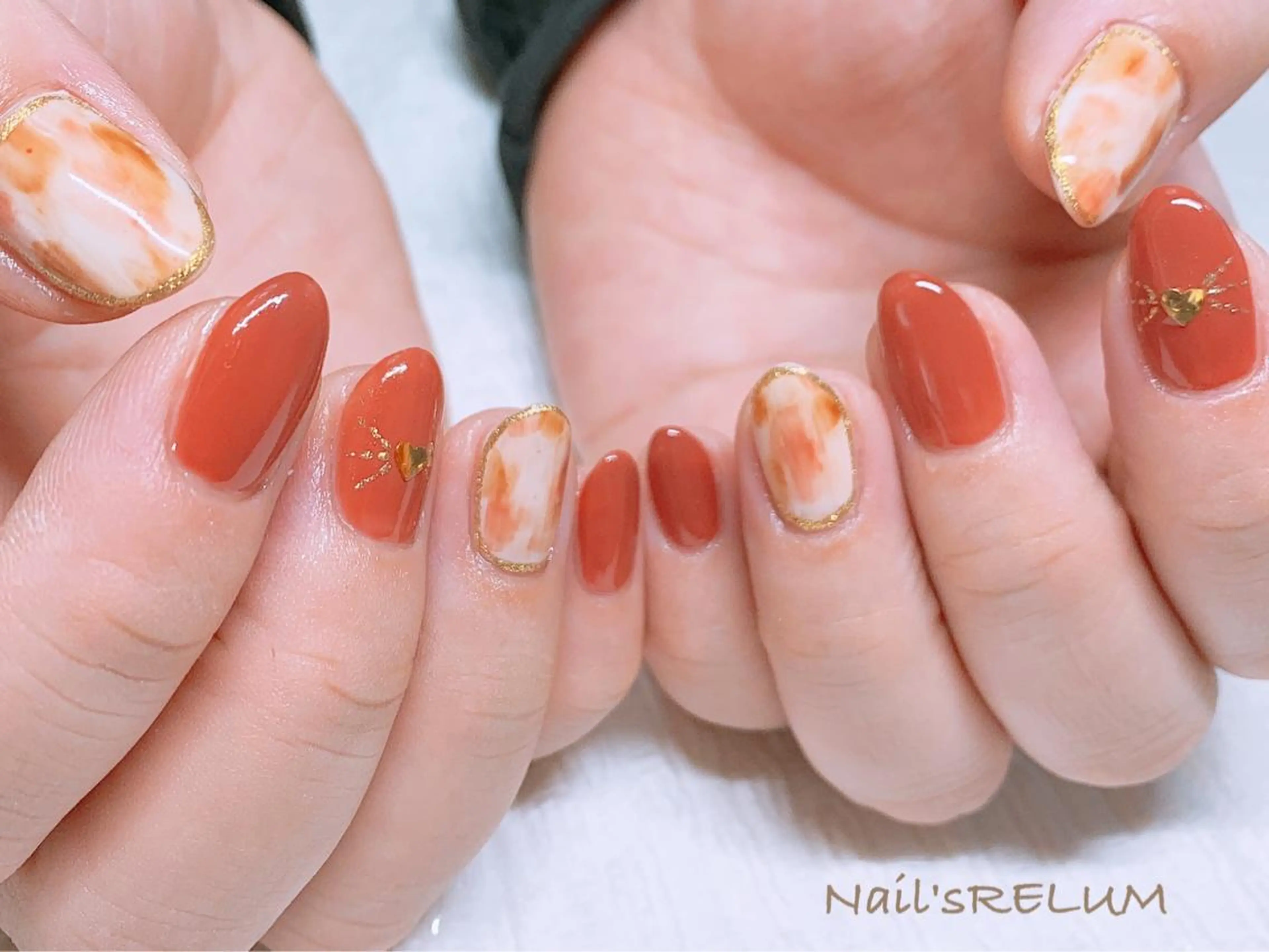 ネイル 持ち込み ハンドネイル THECOLORS所属・近貞 莉奈のネイルデザイン