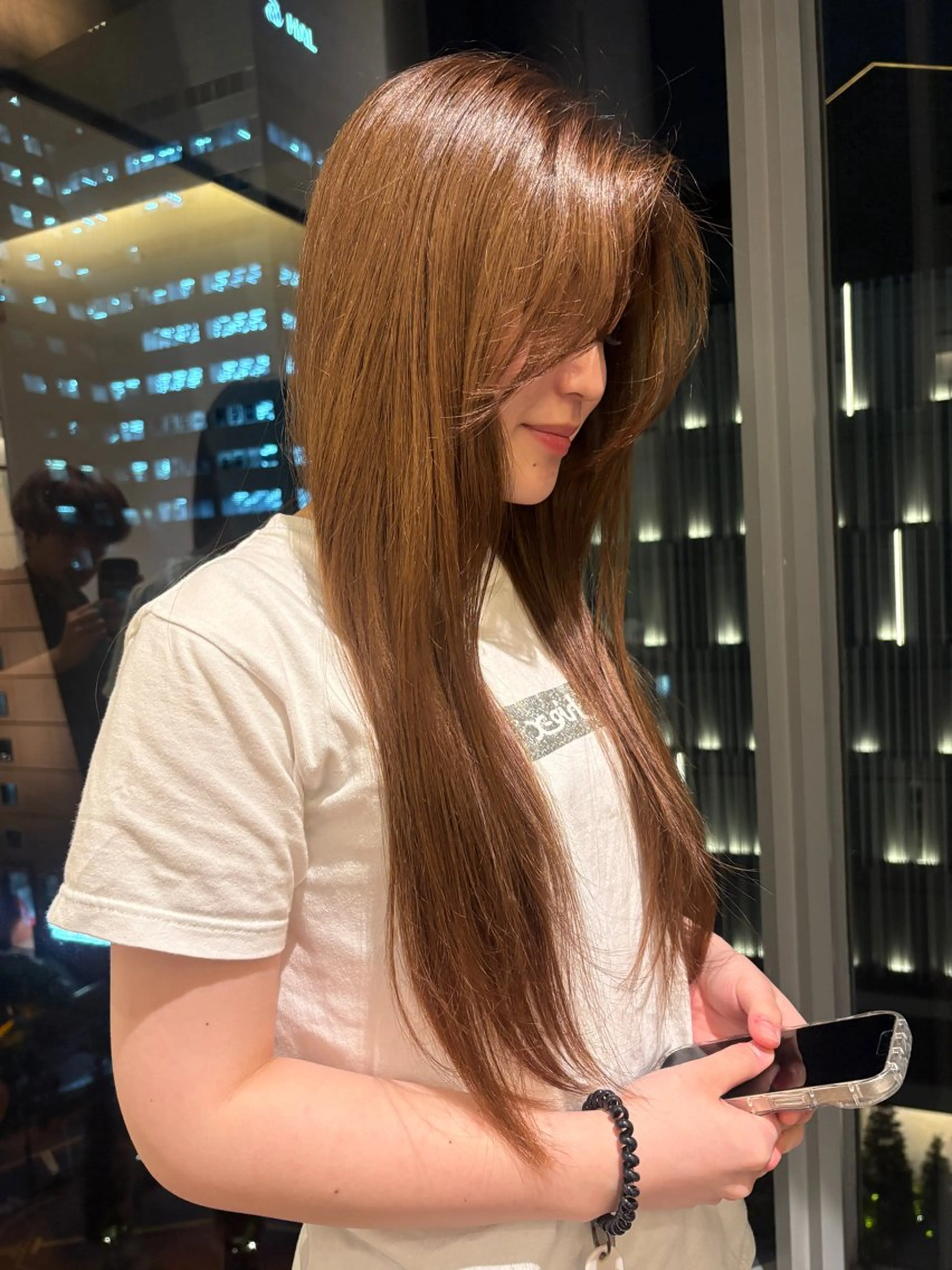 ロング 髪質改善 トリートメント 山田 快晴のヘアスタイル