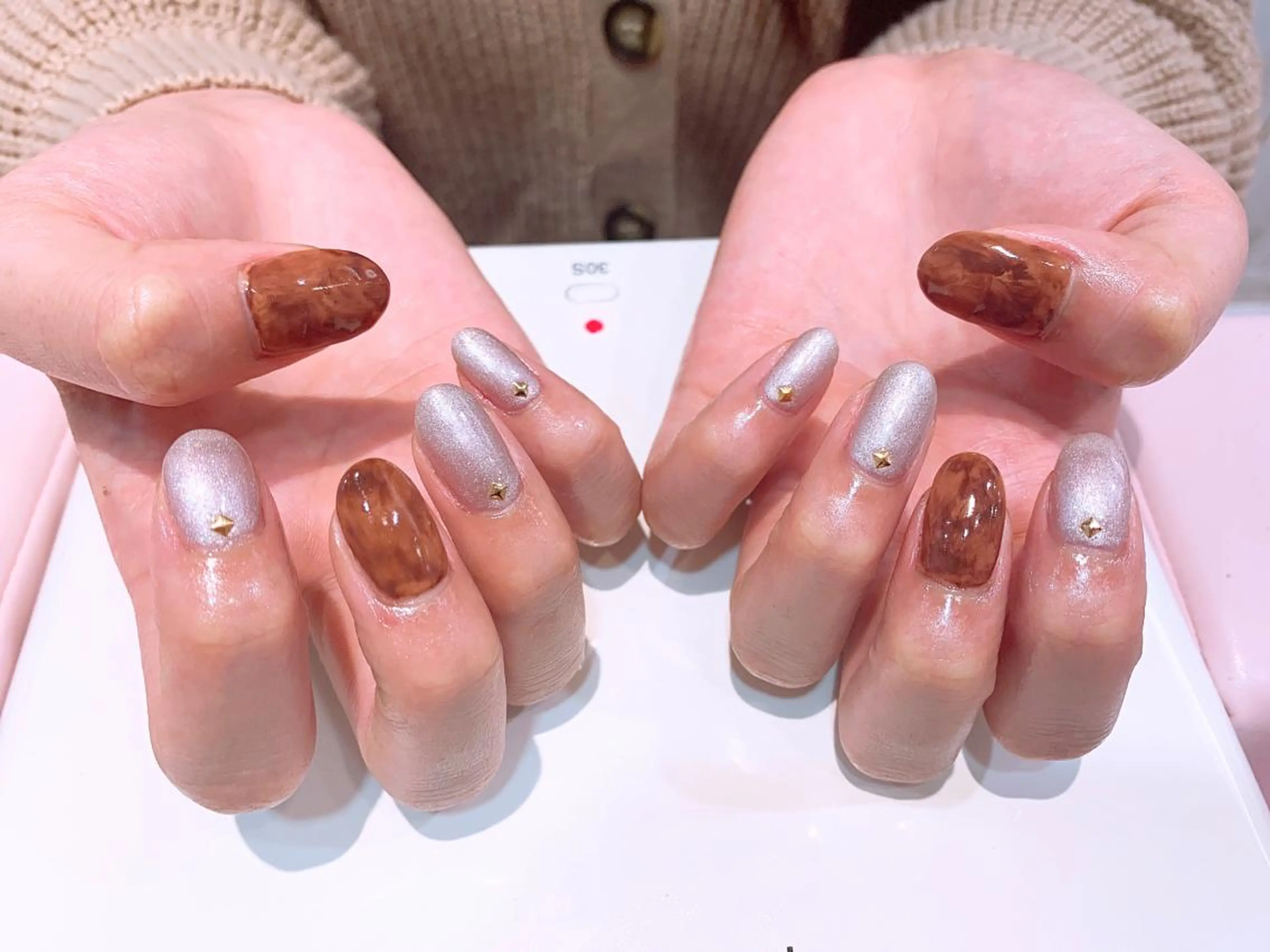 ネイル 金田 純香のネイルデザイン