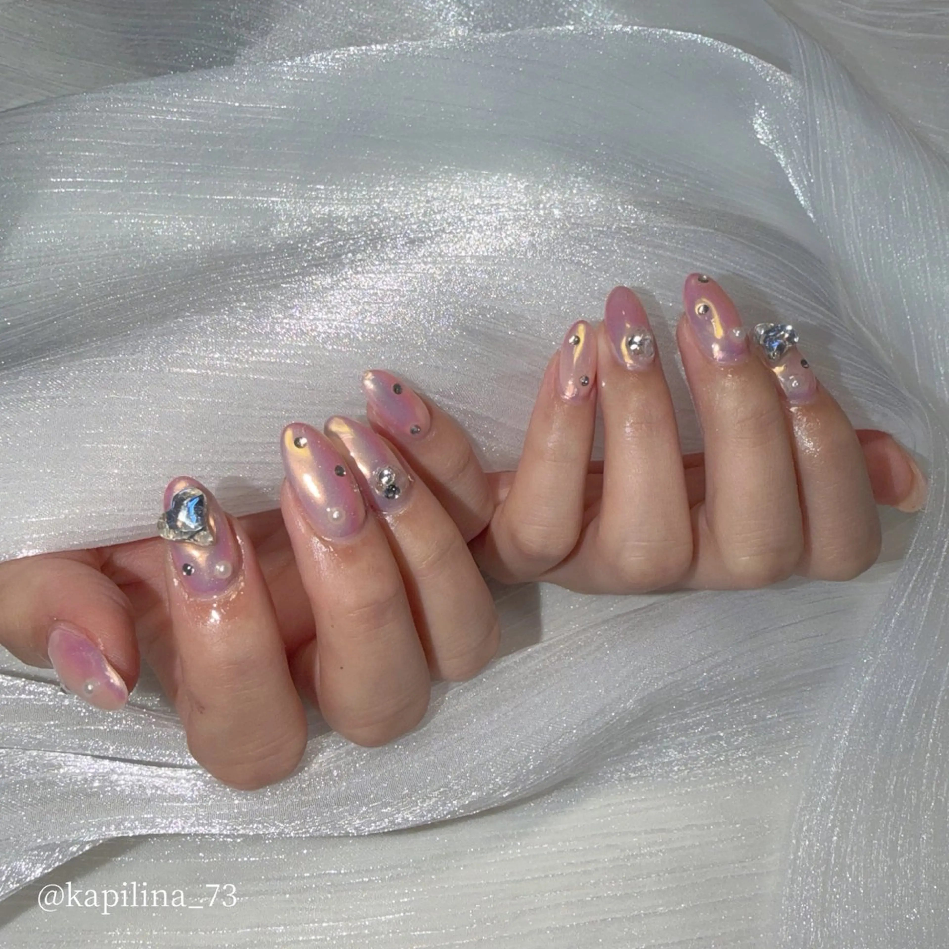 ネイル ハンドネイル Nailsalon Ka pilina所属・Ka pilina MOMOのネイルデザイン