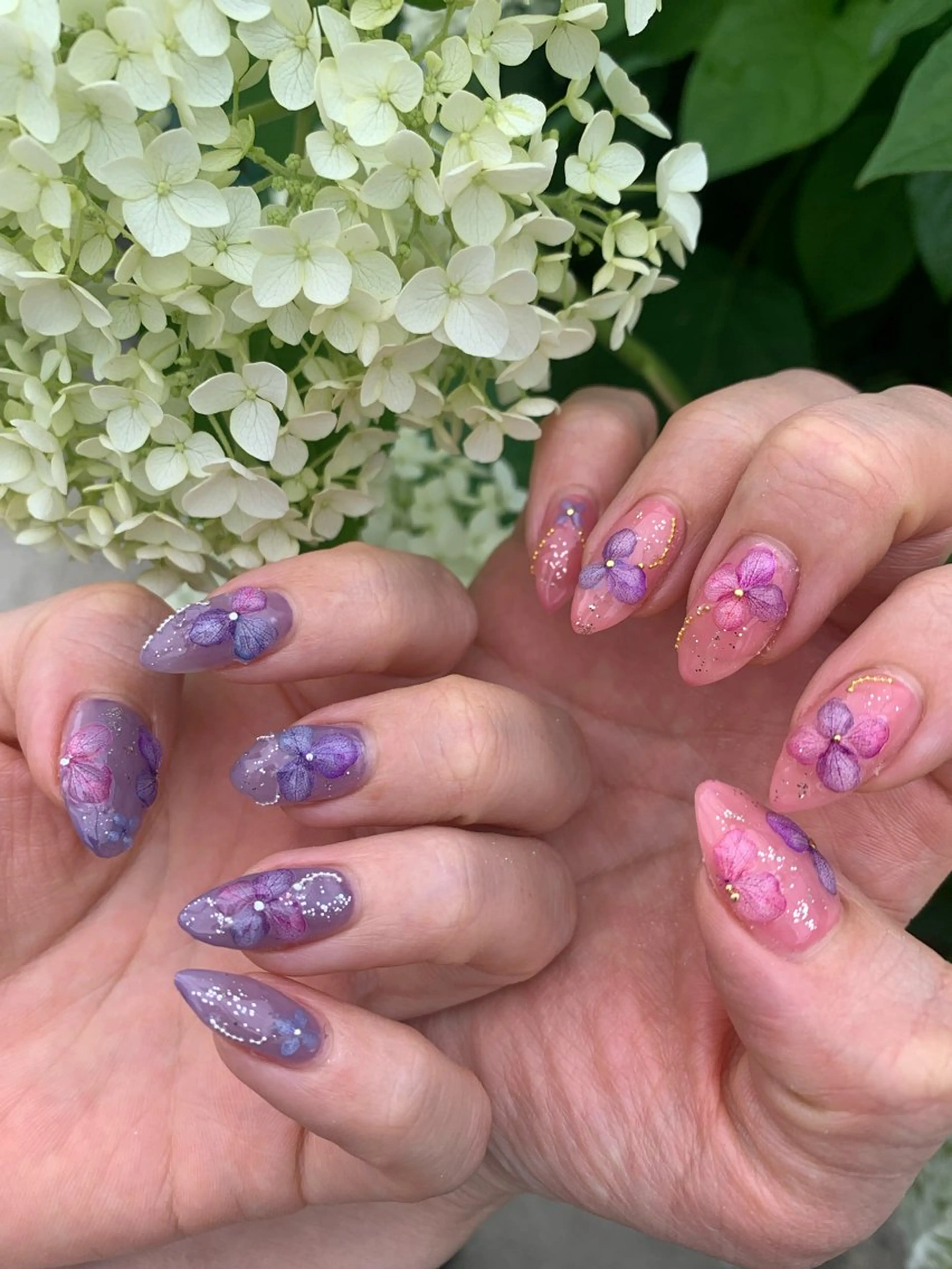 ネイル ハンドネイル 北川 恭子のネイルデザイン