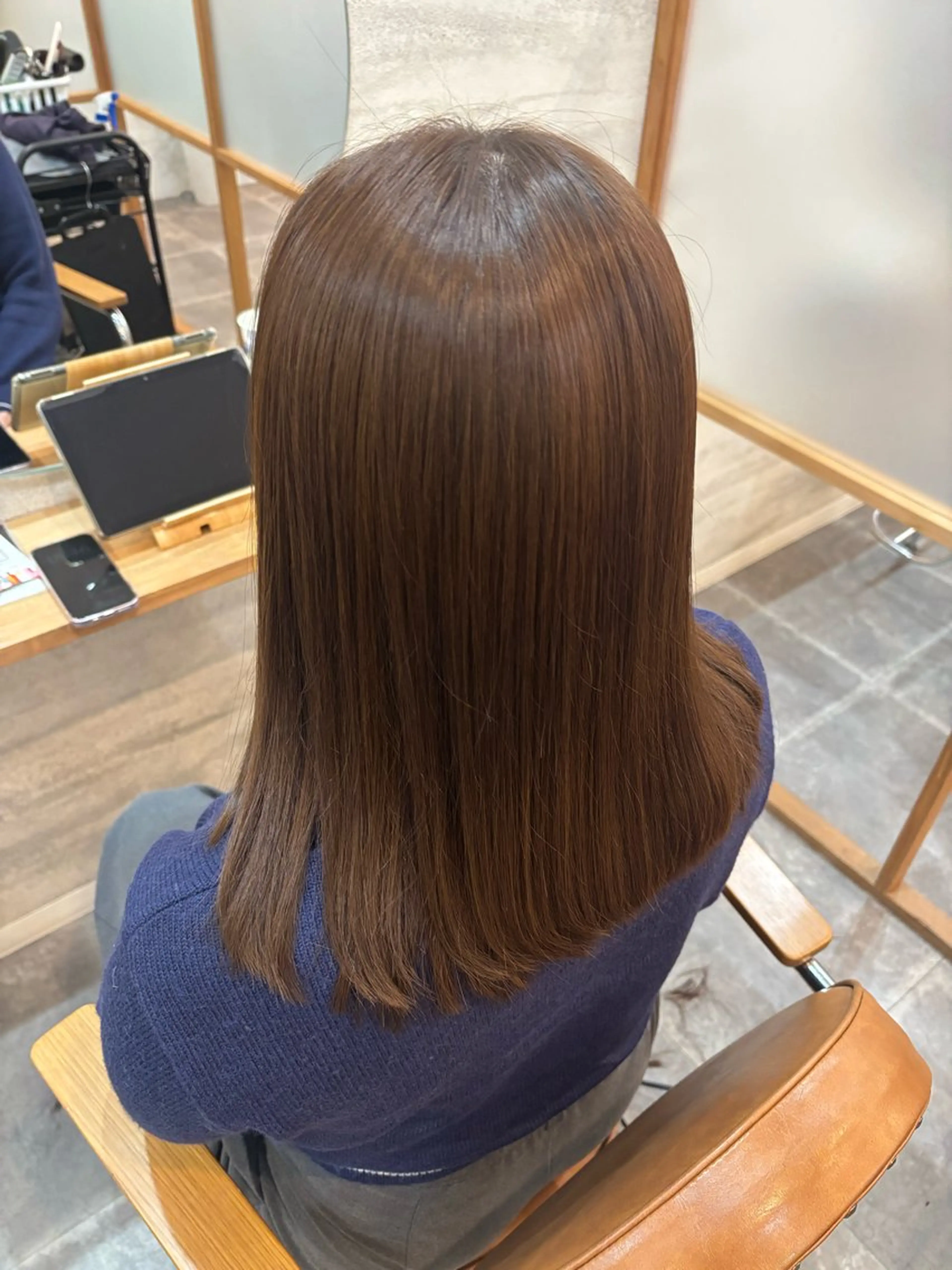 カット＋ケアカラー＋マイクロバブル ※女性限定の写真