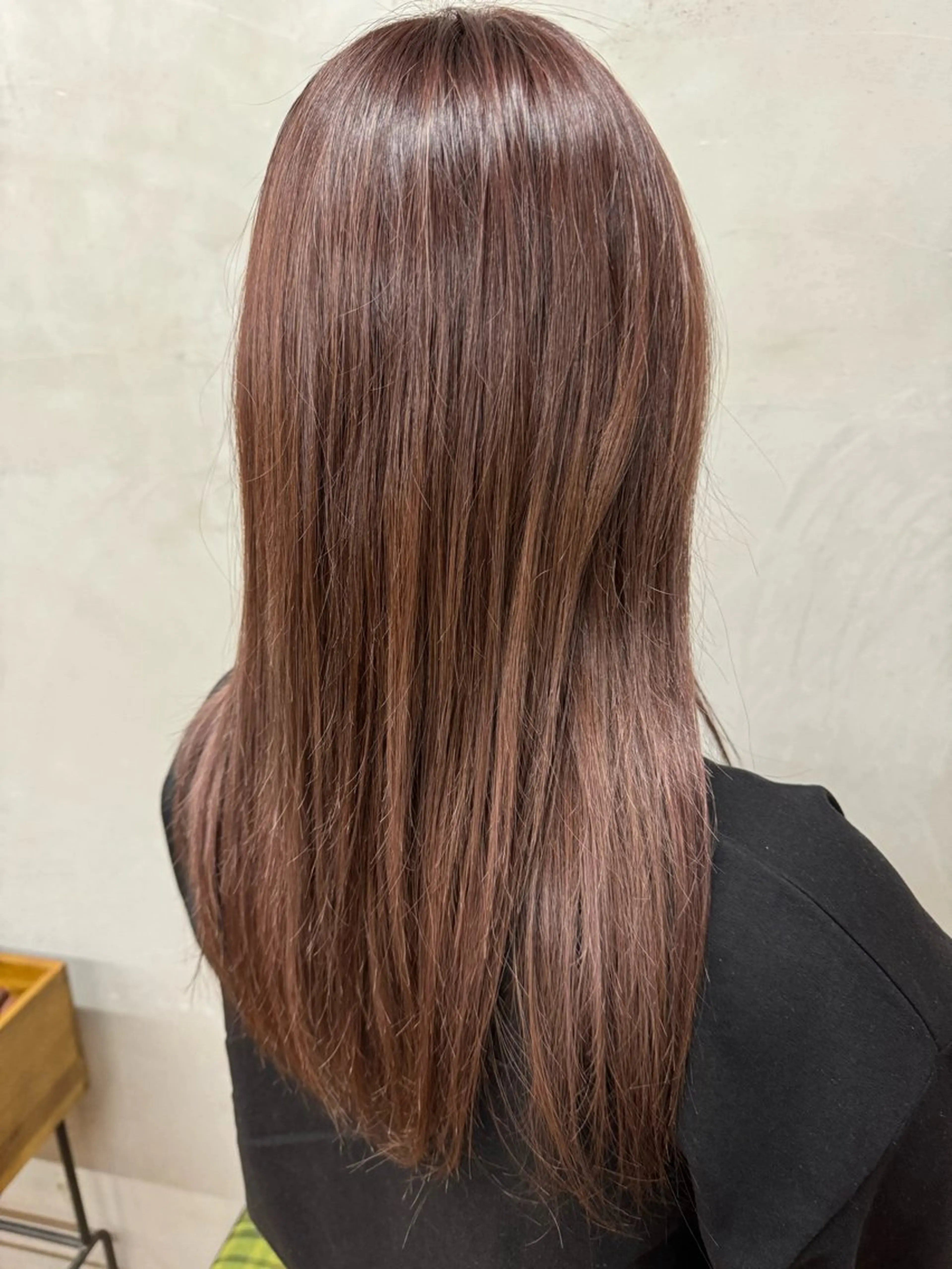 セミロング カラー 🌙米谷 拓海のヘアスタイル