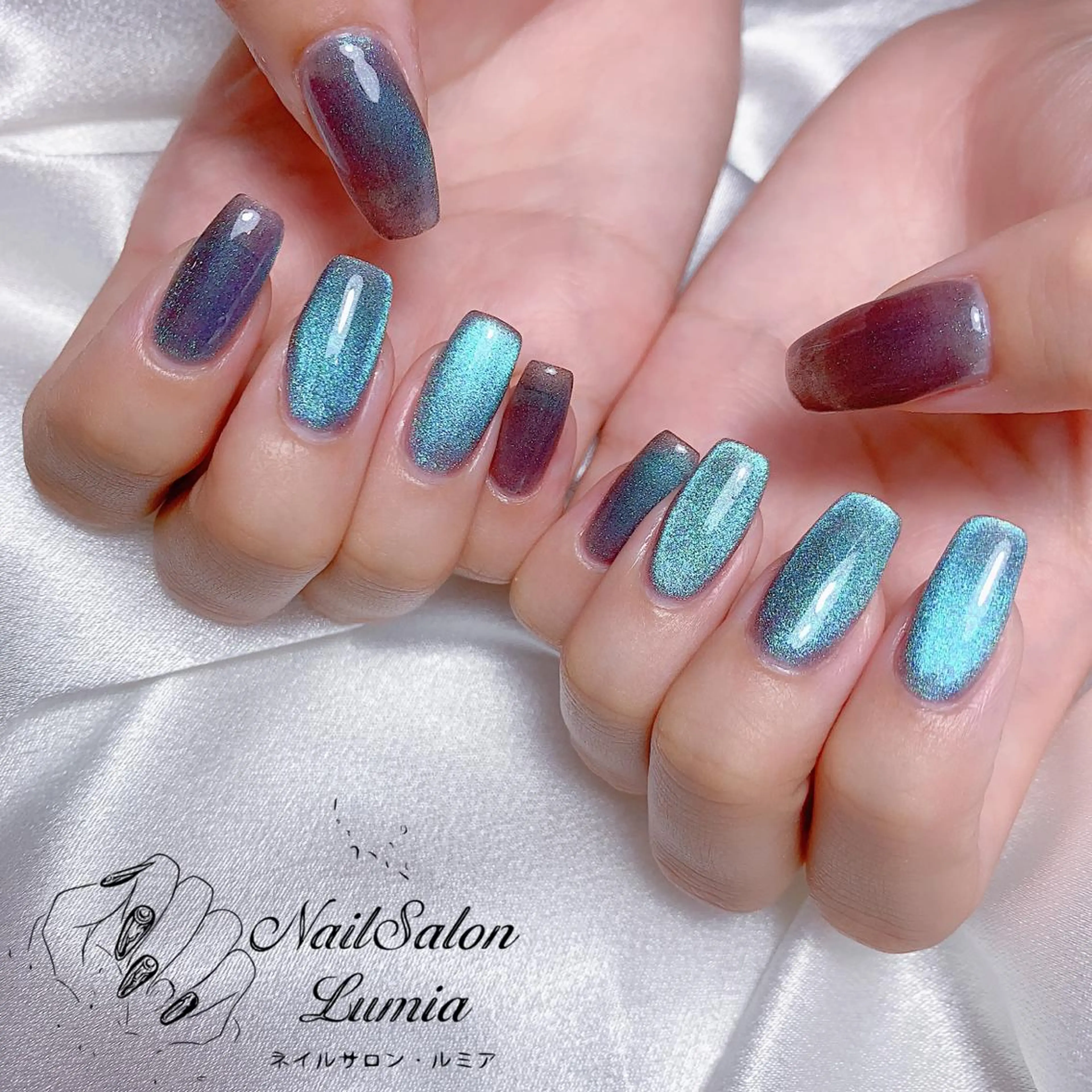 ネイル ハンドネイル ネイルサロン ルミア Lumia 店長のネイルデザイン