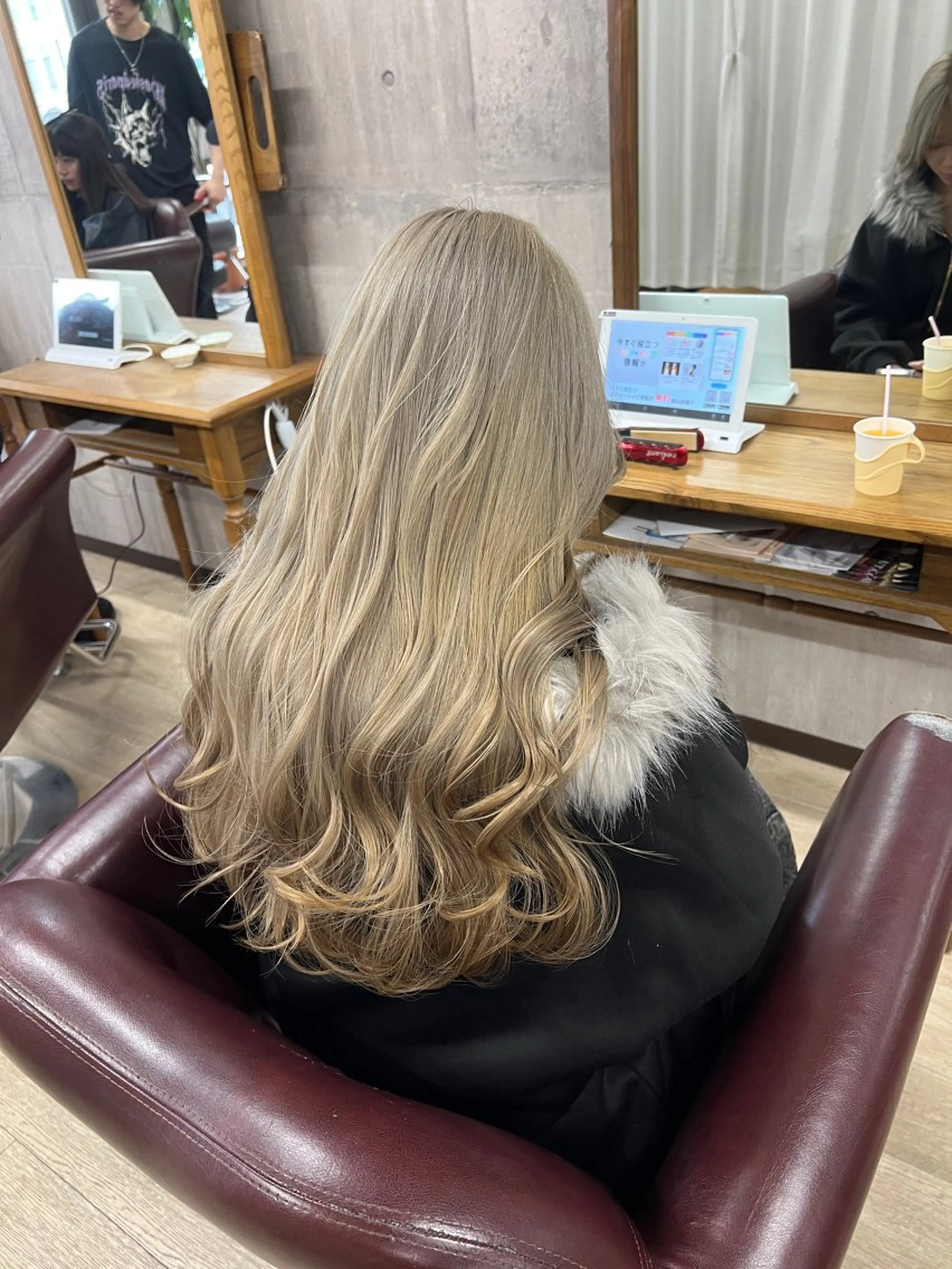 ロング 髪質改善 似合わせカット ヘアカラー トリートメント 頓所 大昂のヘアスタイル