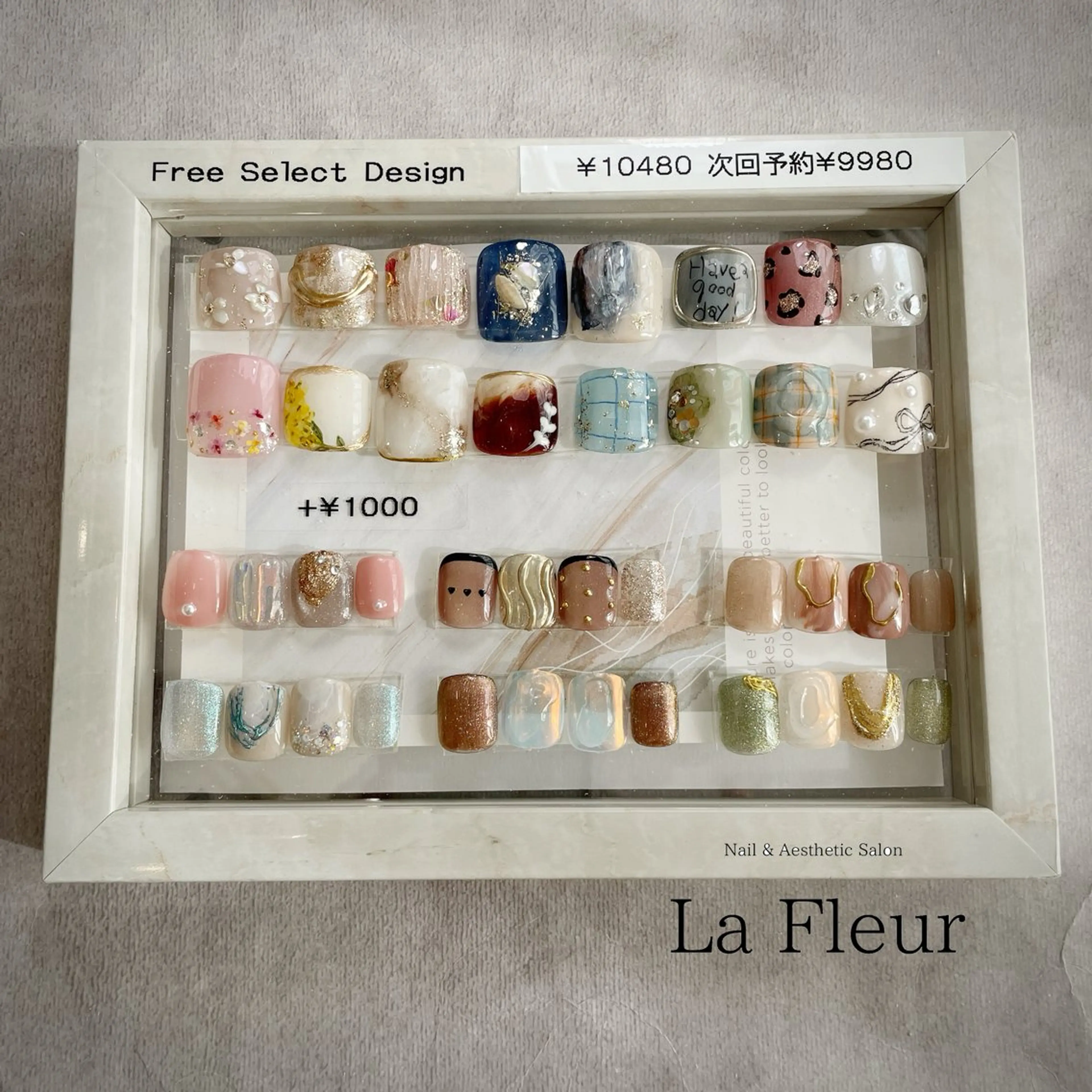 ネイル フットネイル K Harukaのネイルデザイン