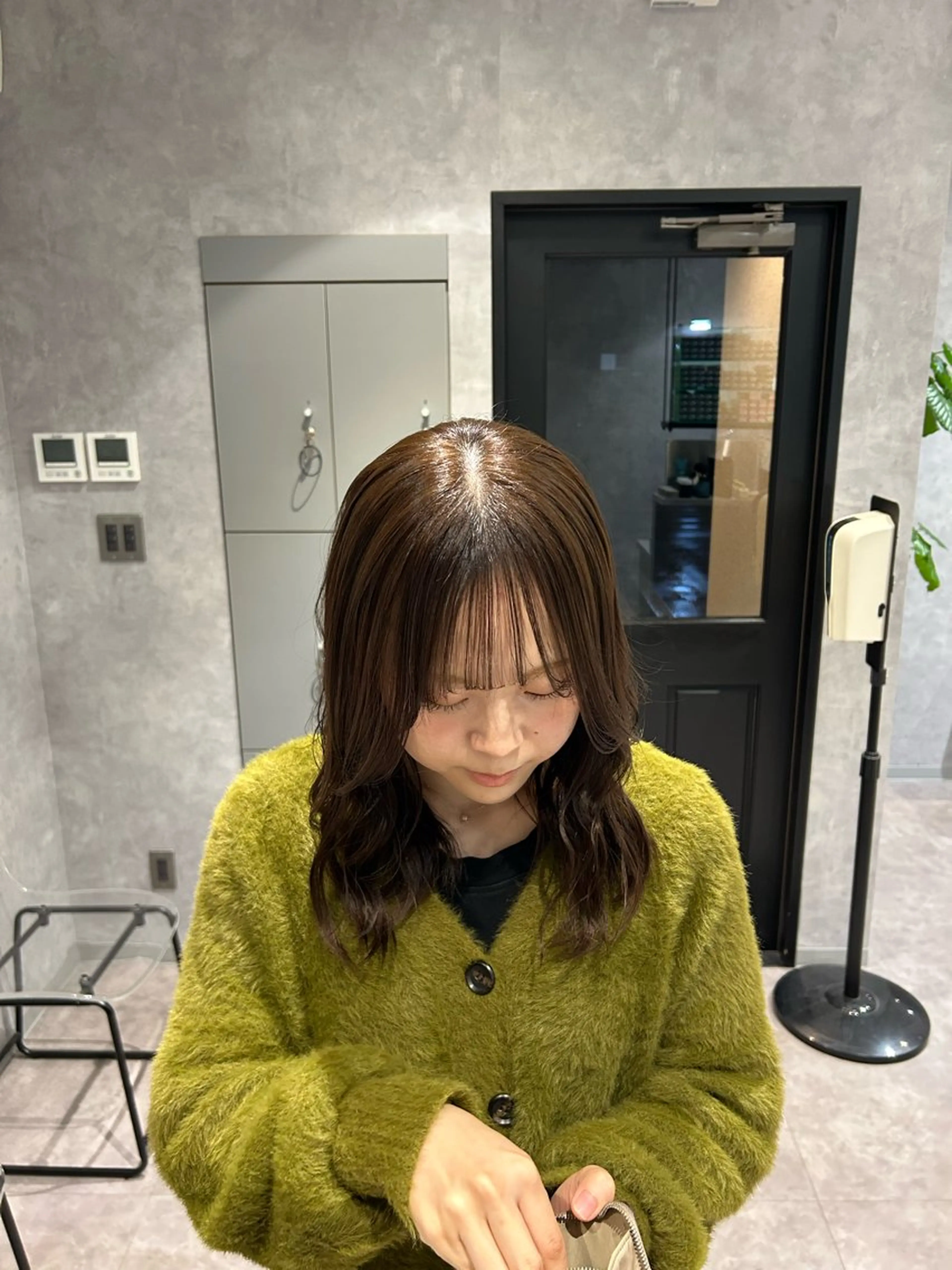 カラー アッシュ アッシュブラウン ブラウンカラー HEDI所属・⭐️HEDI YUKI⭐️のヘアスタイル