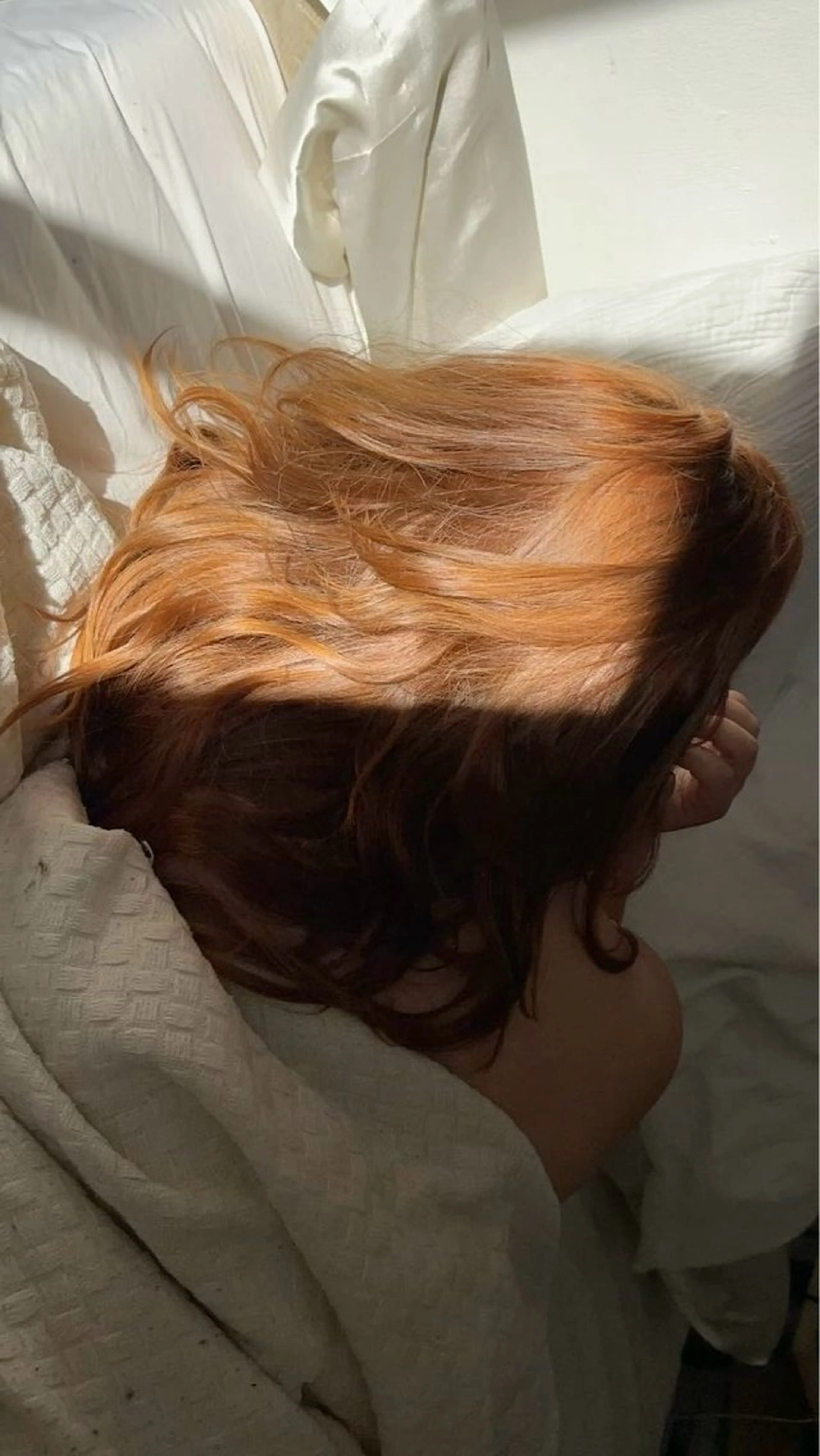 セミロング カラー ベージュカラー ブリーチ 透明感カラー ヘアカラー Yuna/ブリーチ なしベージュのヘアスタイル