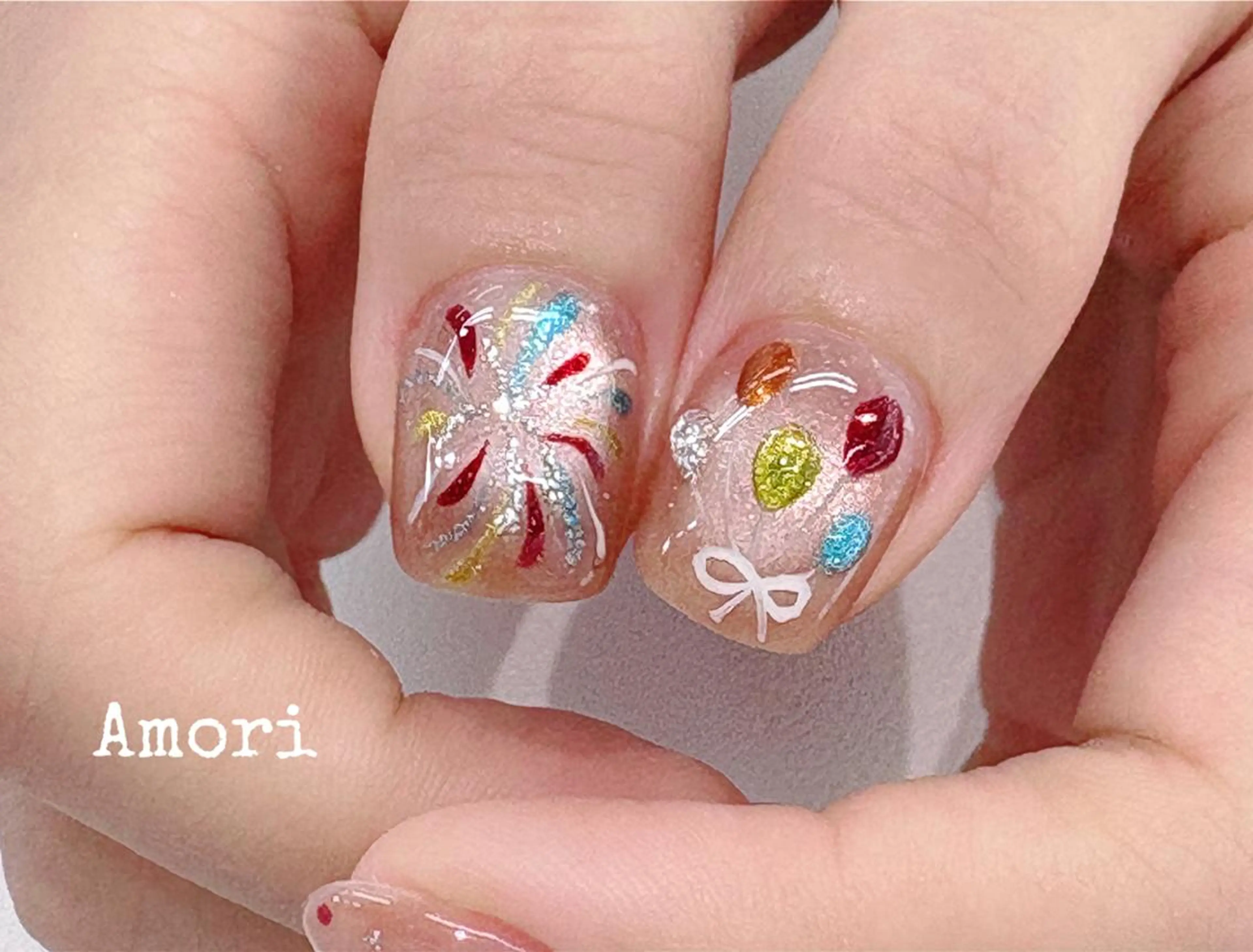 ネイル 佐藤 しおんのネイルデザイン