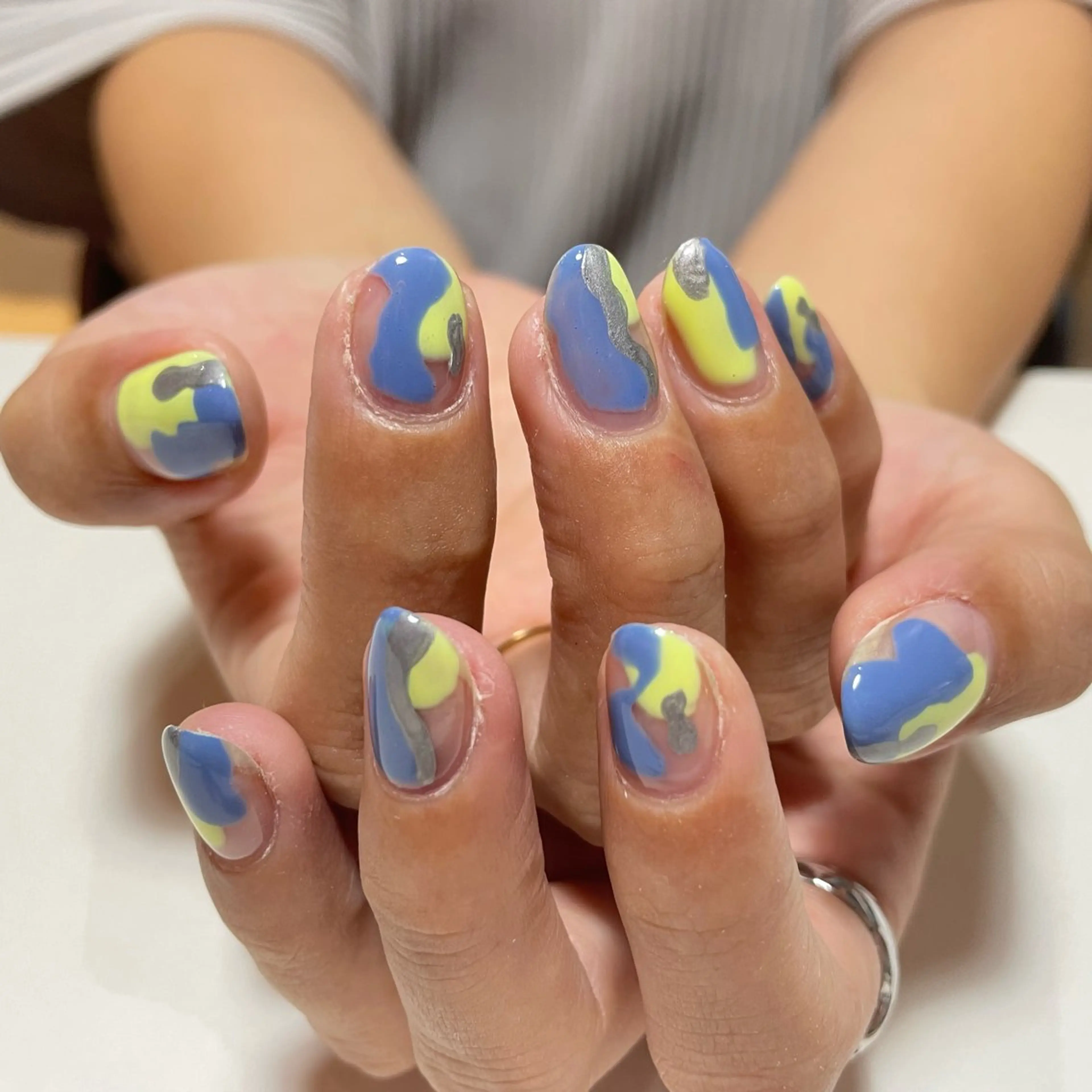 ネイル ハンドネイル 金村 遥奈のネイルデザイン