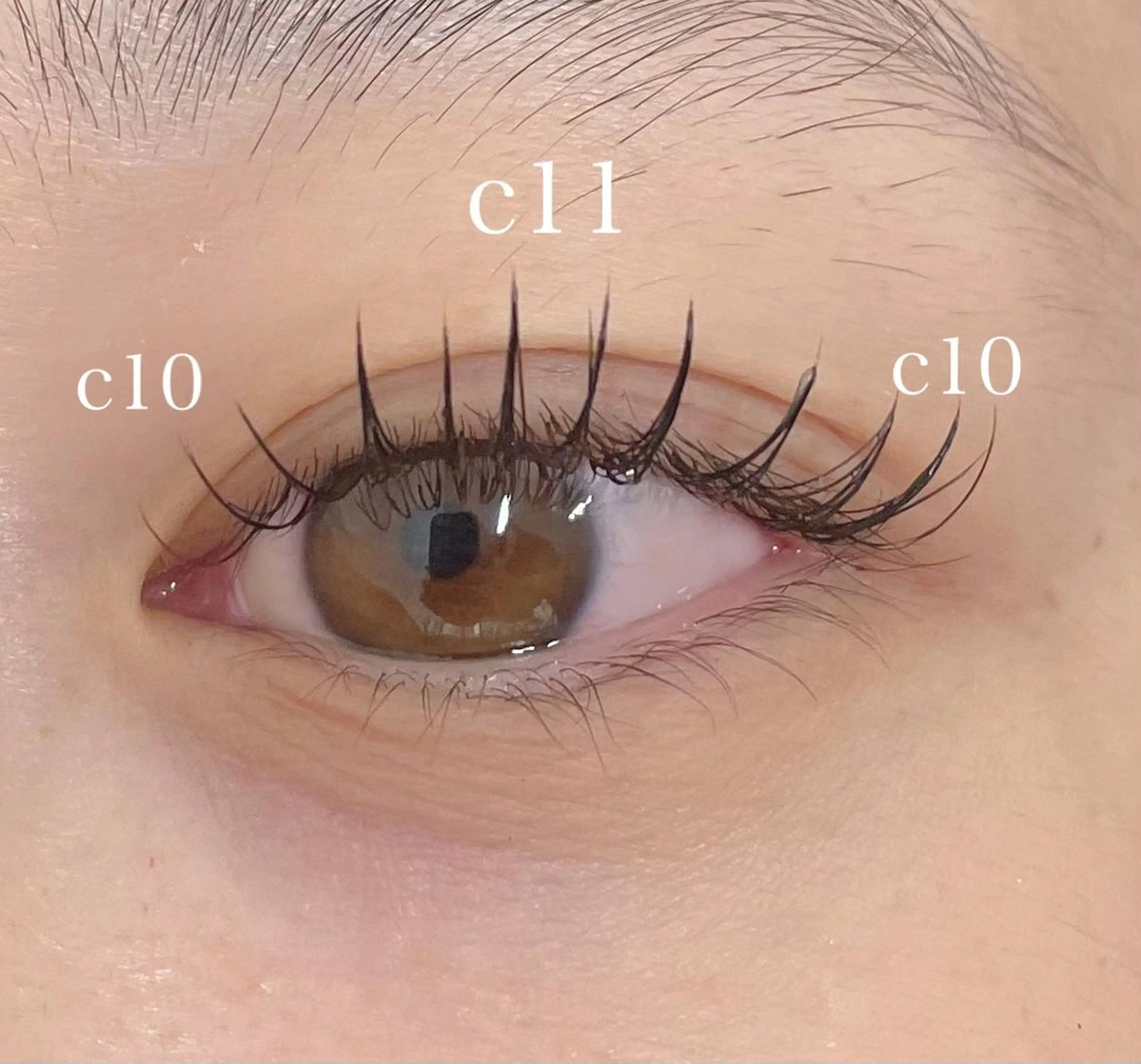 マツエク・マツパ 束感まつ毛 フラットラッシュ Bianca金町🤍 HASHIMOTOのマツエク・マツパデザイン