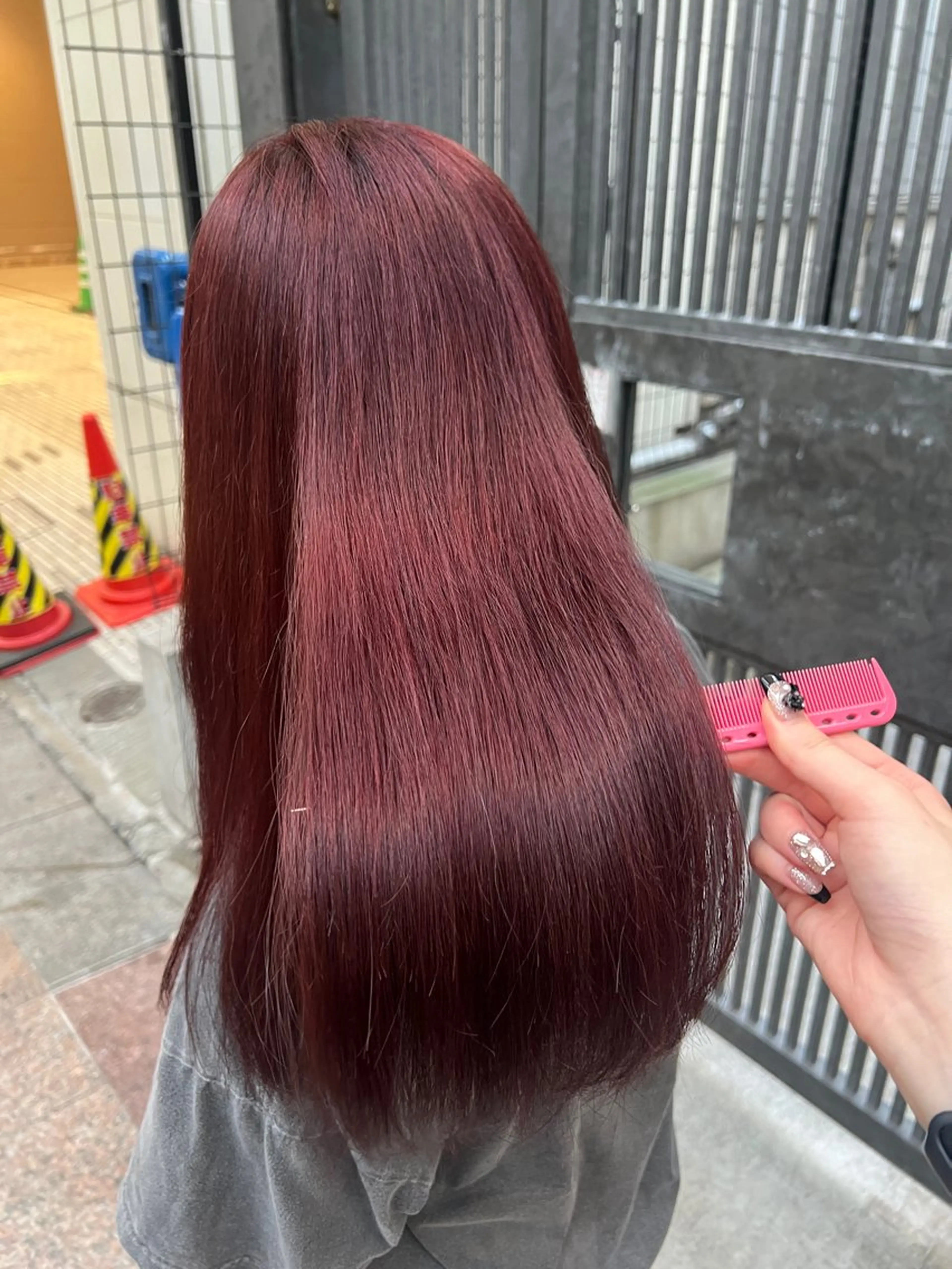 カット＋ダブルカラーの写真