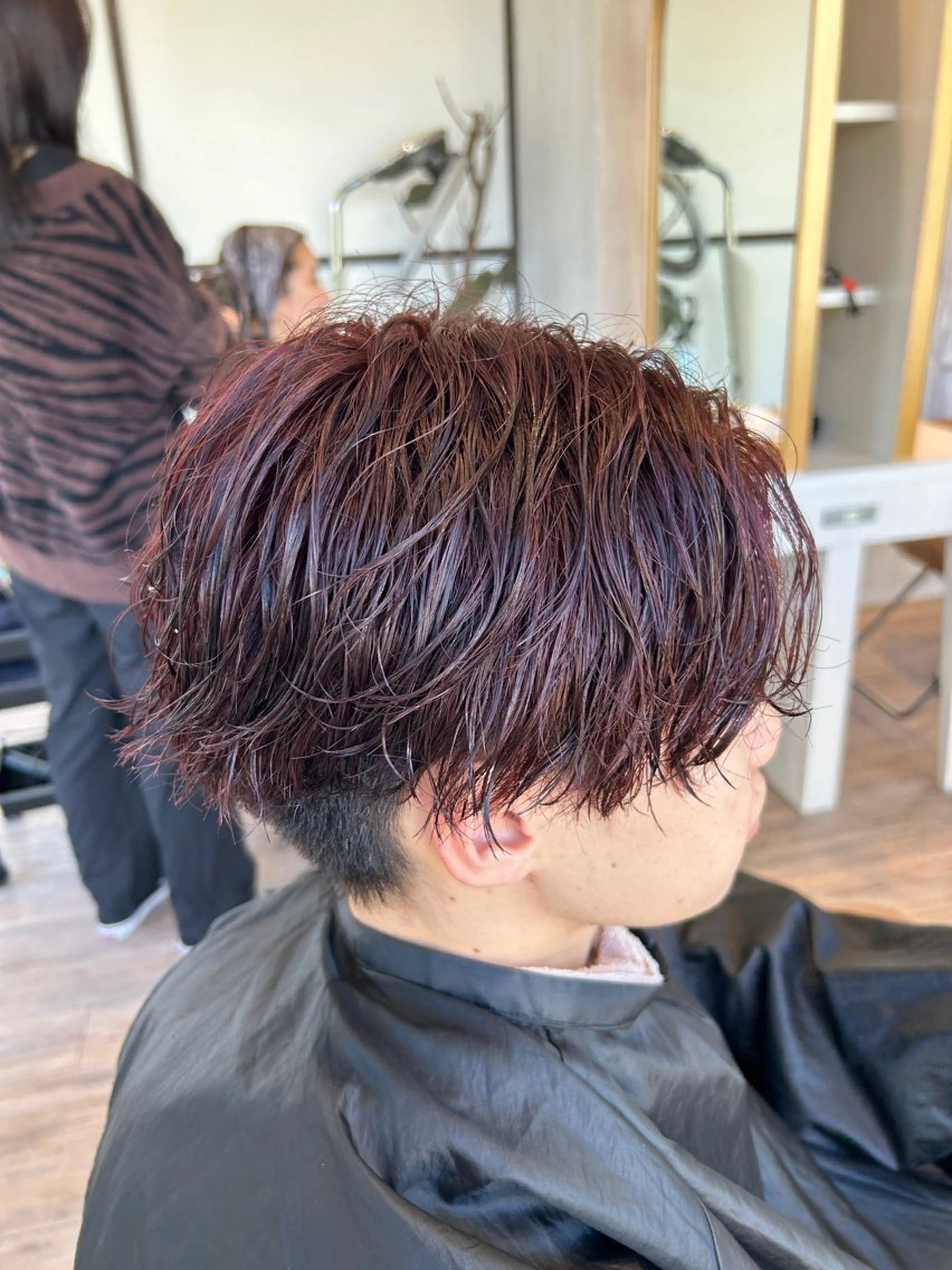 ⚡️カラー人気No.1⚡️【メンズカラー➕Aujua 1 stepトリートメント】の写真