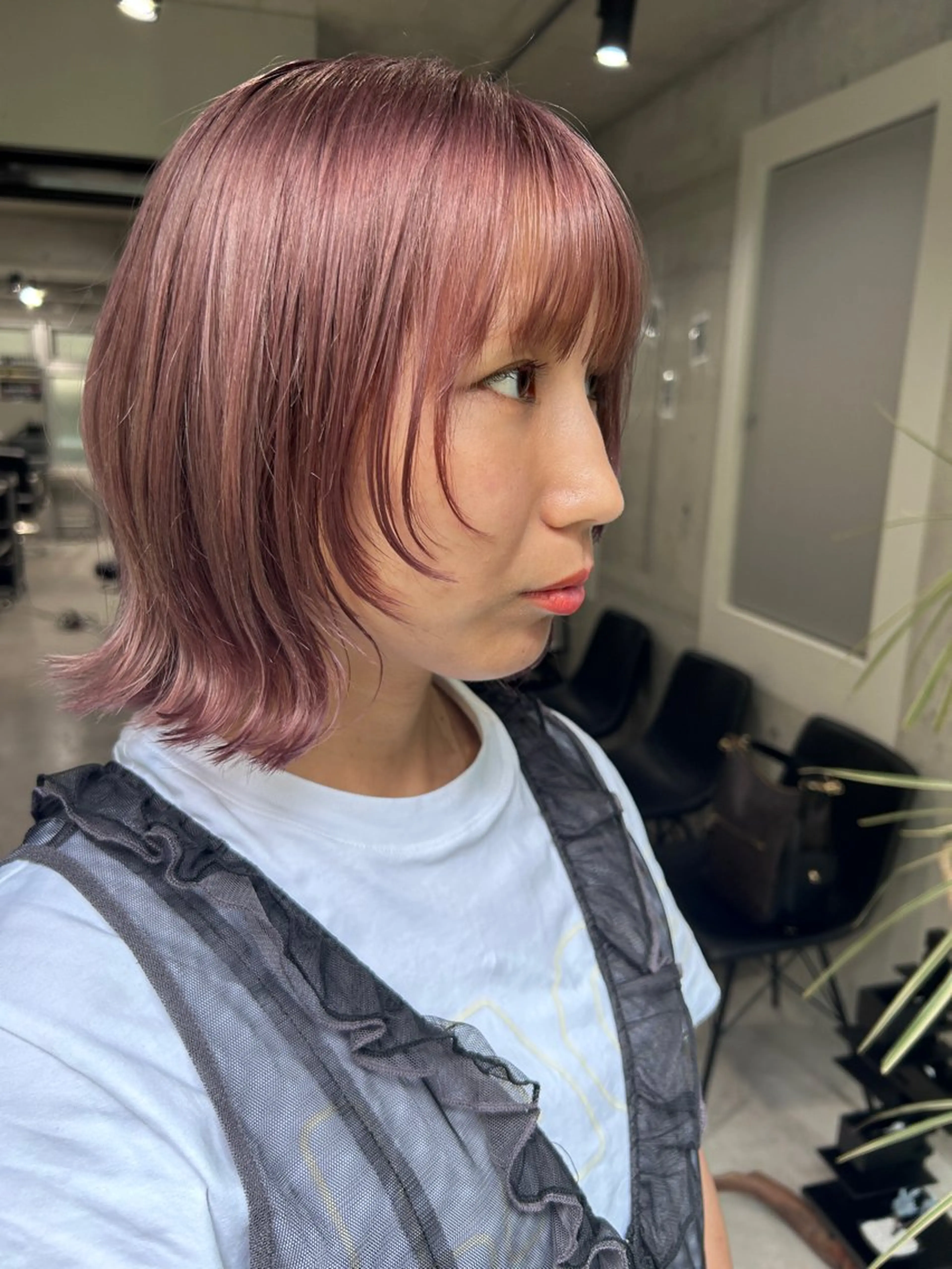 ミディアム 舟橋 りんかのヘアスタイル