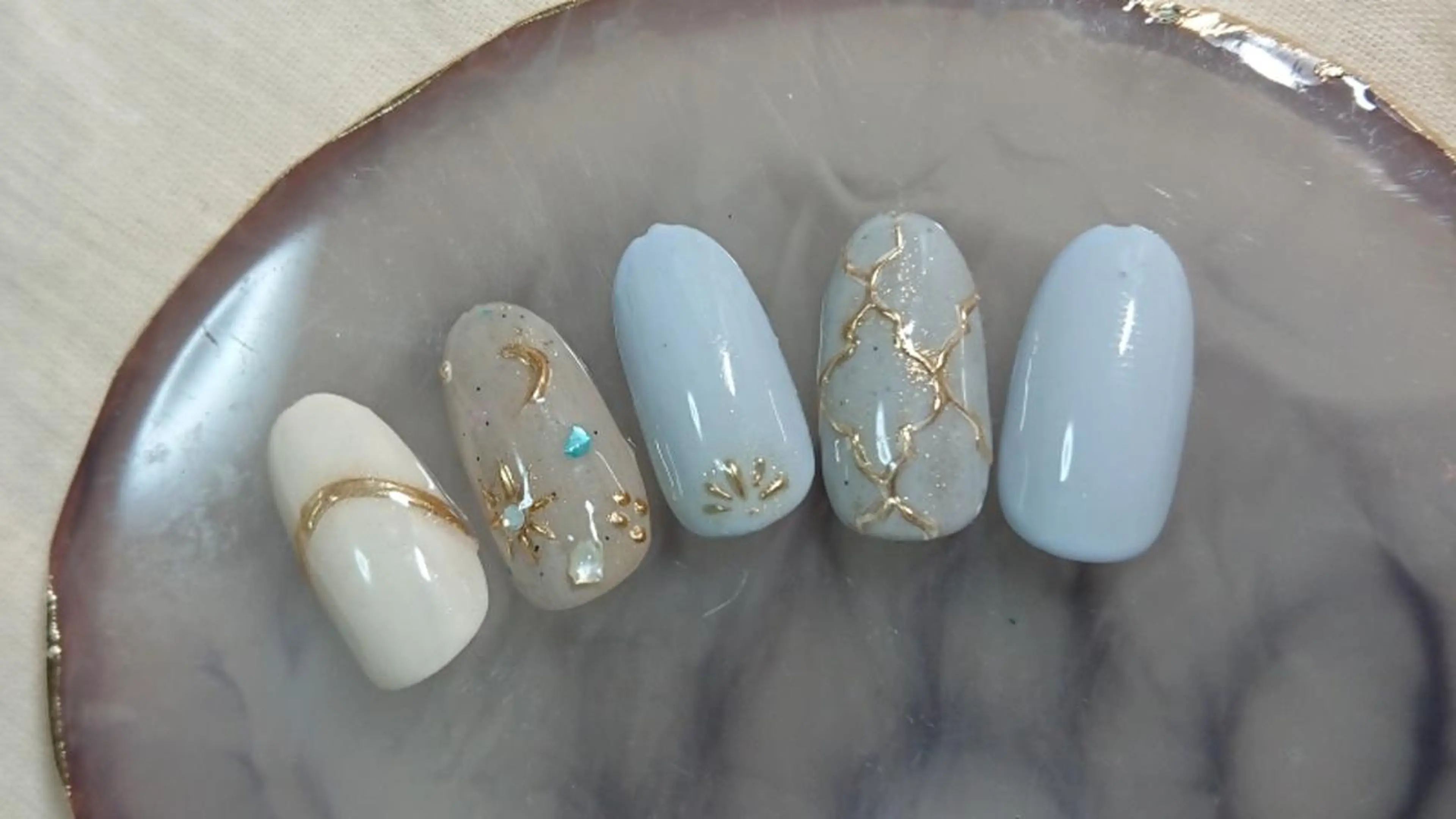 ネイル ハンドネイル shellnail さなえのネイルデザイン