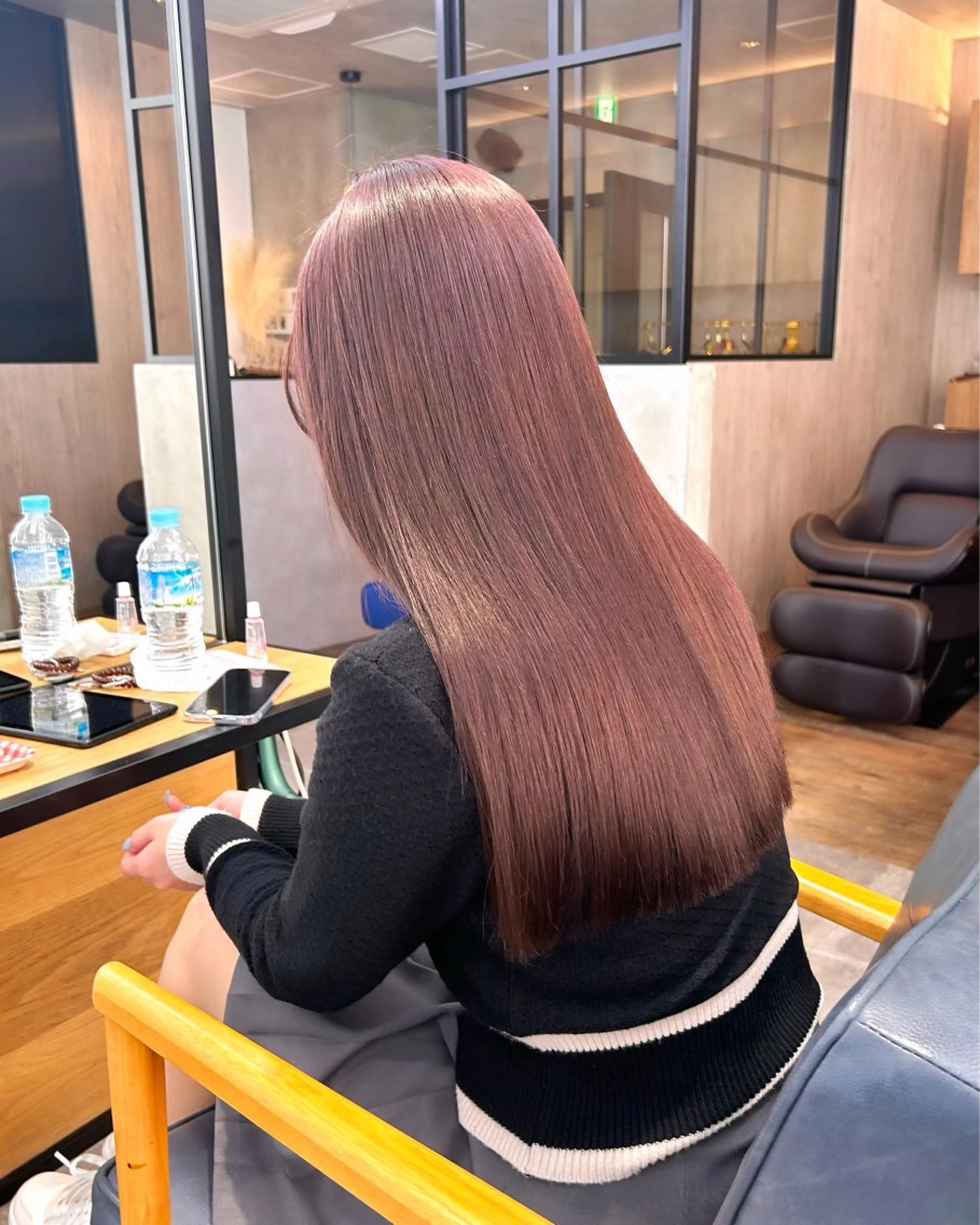 ロング カラー 韓国×髪質改善カラー 💎hinaのヘアスタイル