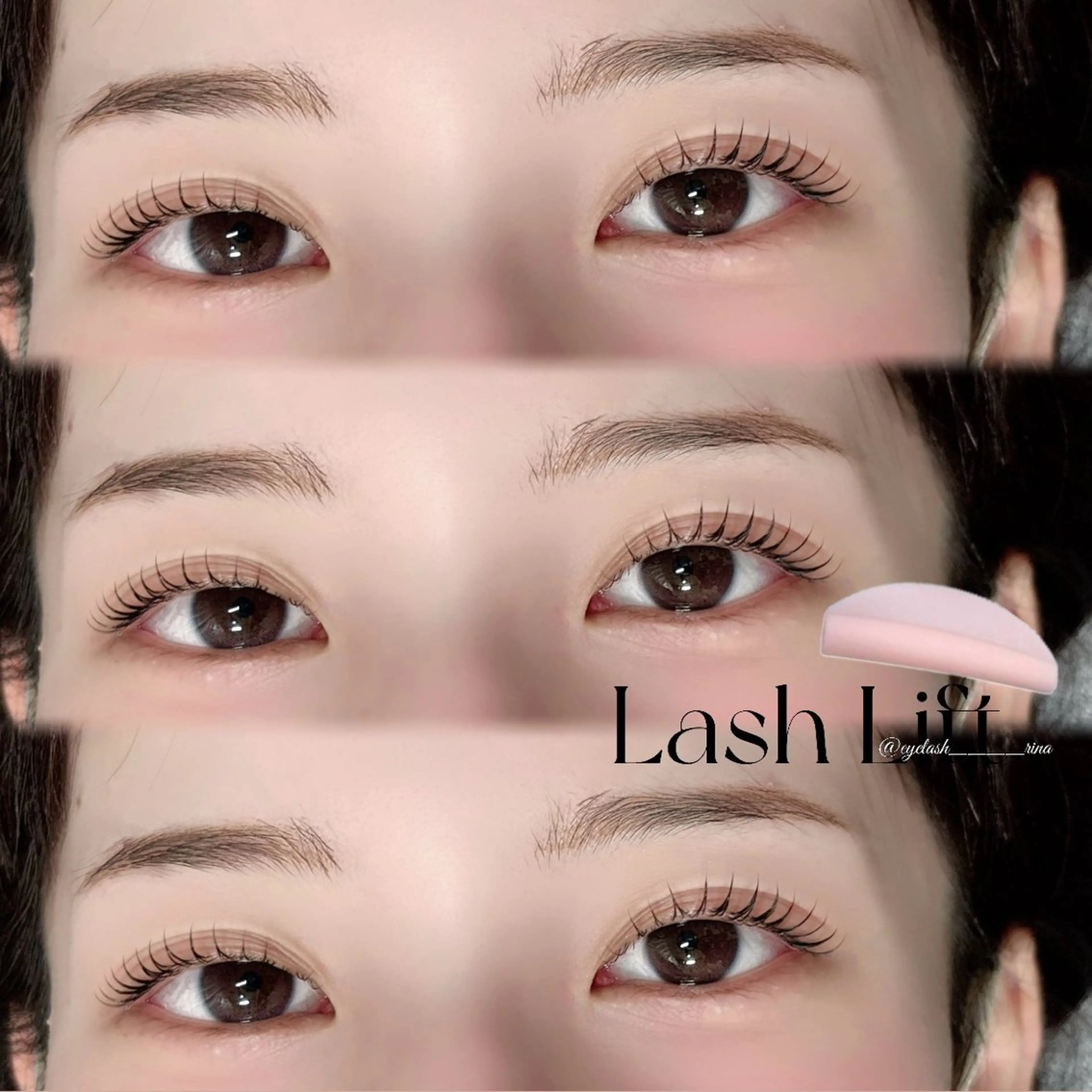 マツエク・マツパ ᴘʟᴀᴛɪɴᴜᴍ ᴅᴏʟʟ❤︎ʀɪɴᴀのマツエク・マツパデザイン