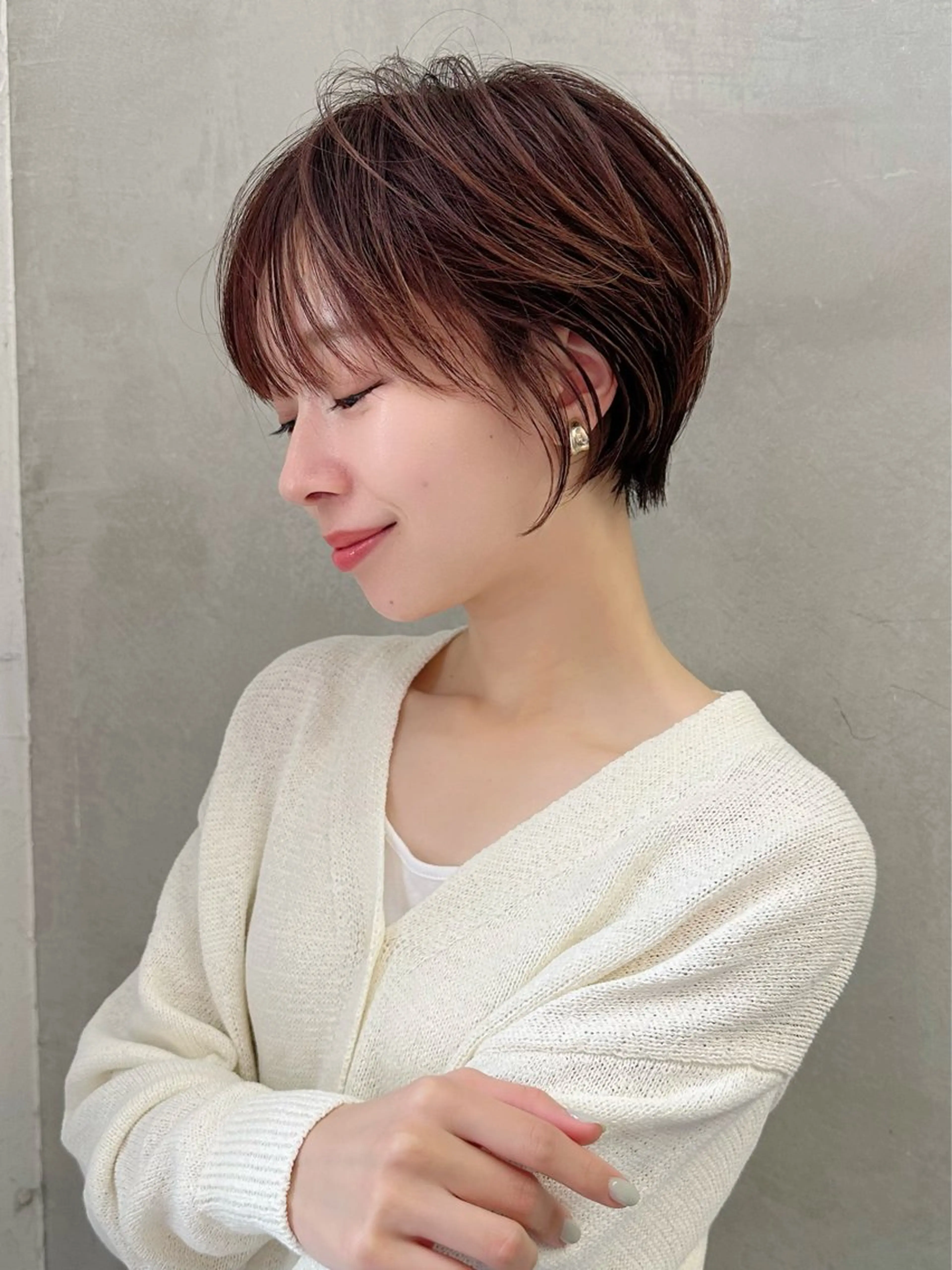 ショート カット ヘアカラー トリートメント ヘッドスパ taiga ショート /レイヤー/矯正🌈のヘアスタイル