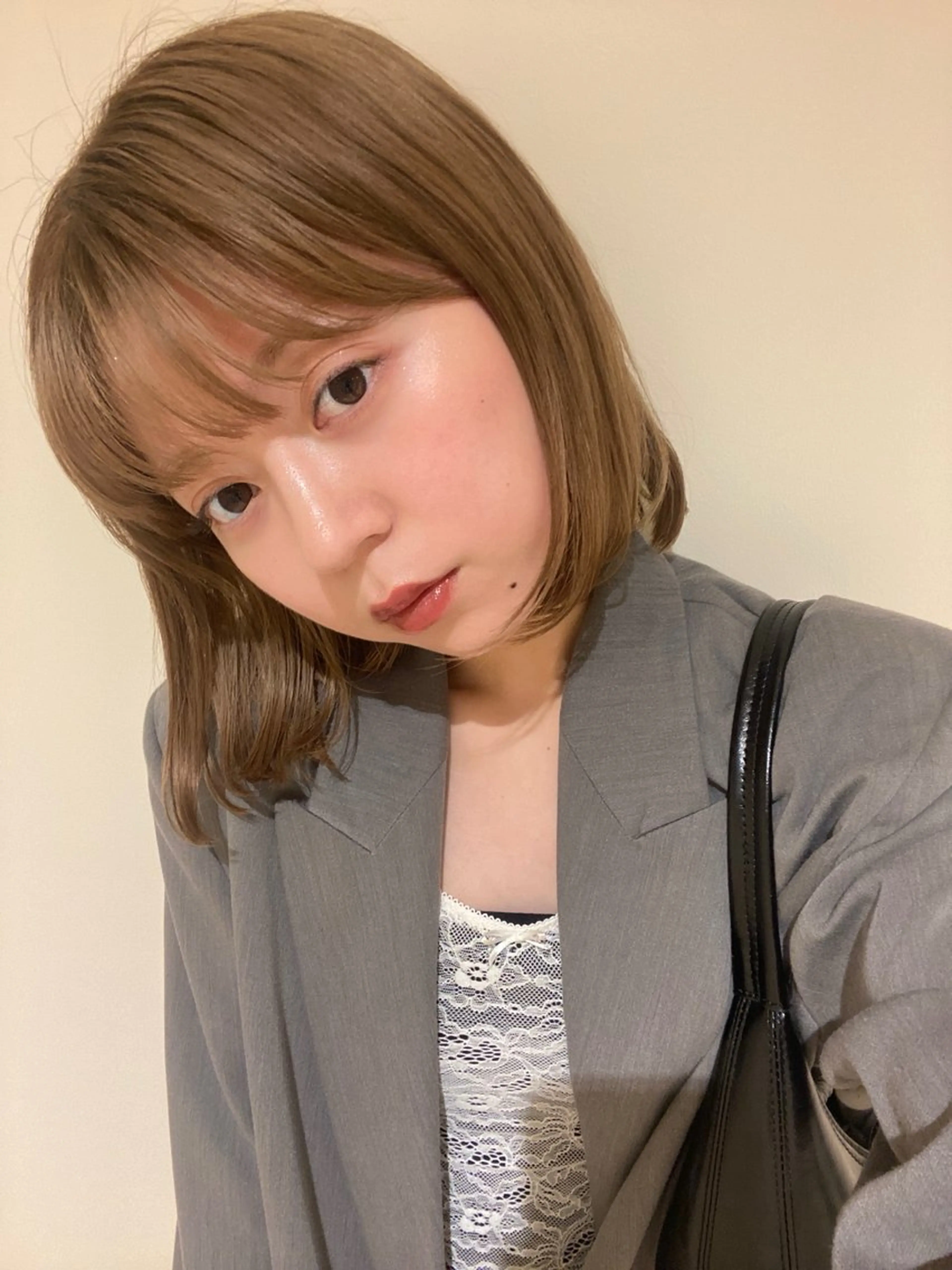 ショート カラー カット riria/ボブ /ブラウンカラー🎀のヘアスタイル