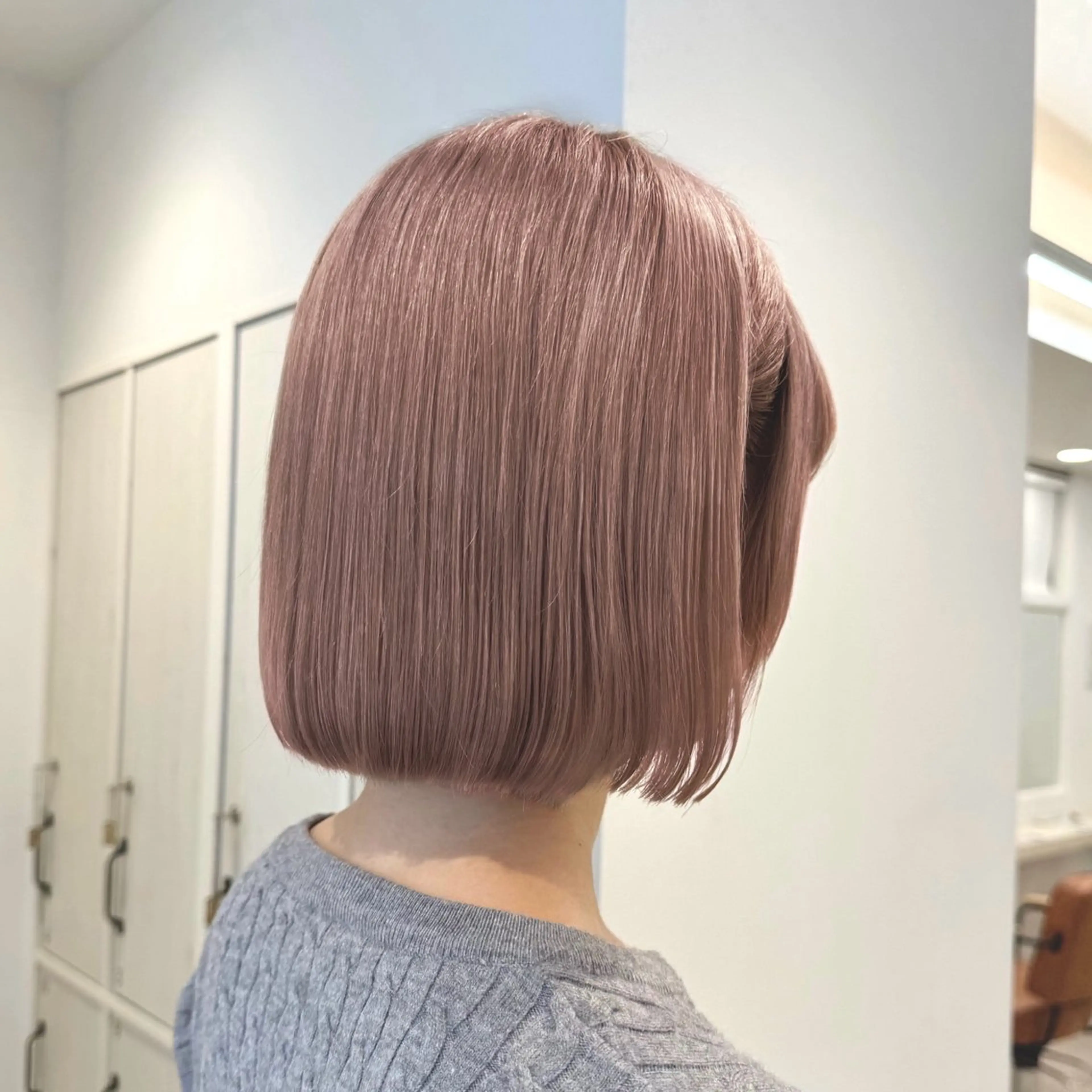 Wカラー（ケアブリーチ込み）+ ケラトリートメント + marbbの写真