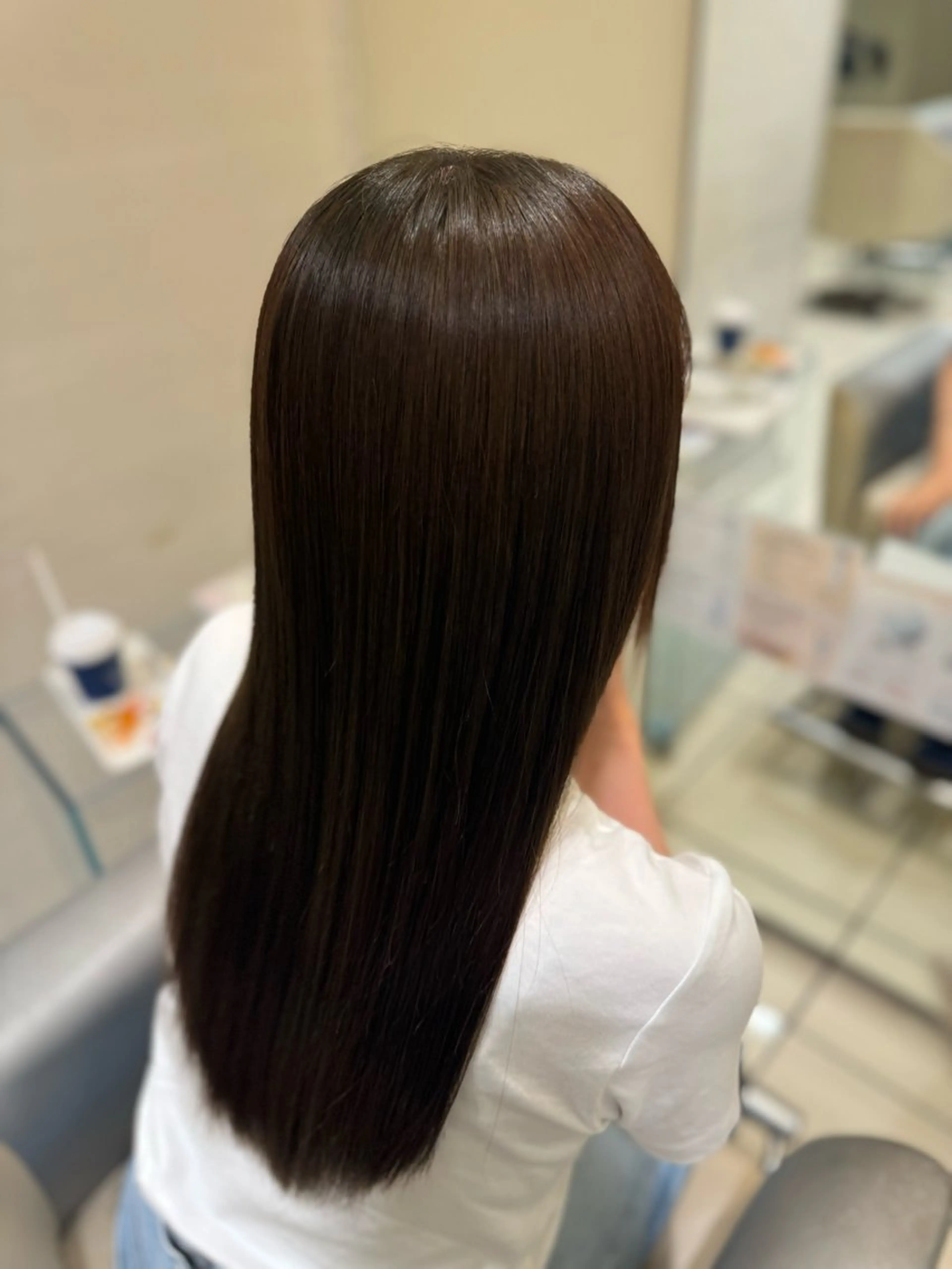 ロング ブラウン艶カラー / mizuki🎀のヘアスタイル