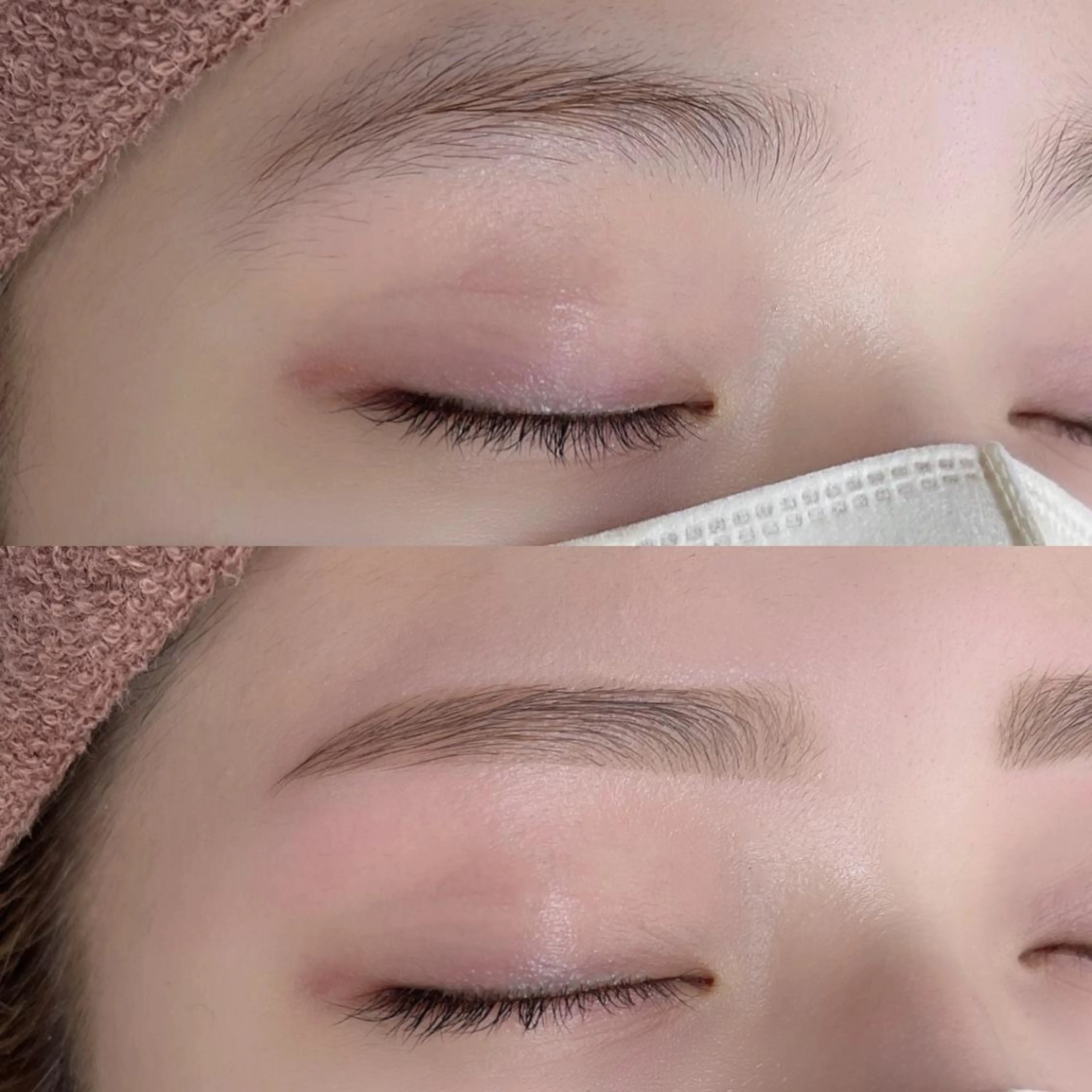 パーマ メンズ アイブロウ BEIGE 金山 🌹RUKAのマツエク・マツパデザイン