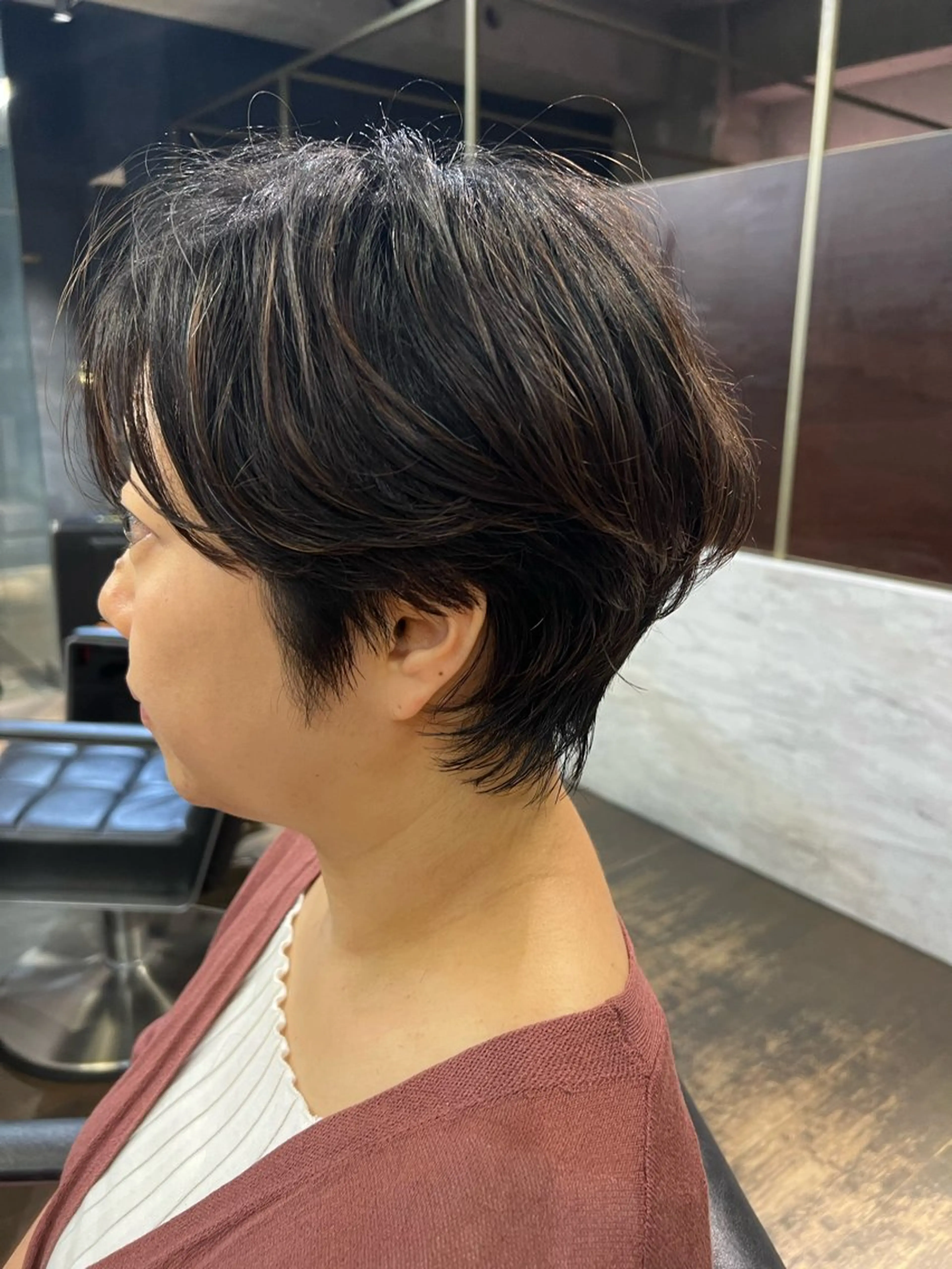 ショート パーマ ROBBY所属・松井美樹/似合わせ ガーリー・韓国のヘアスタイル