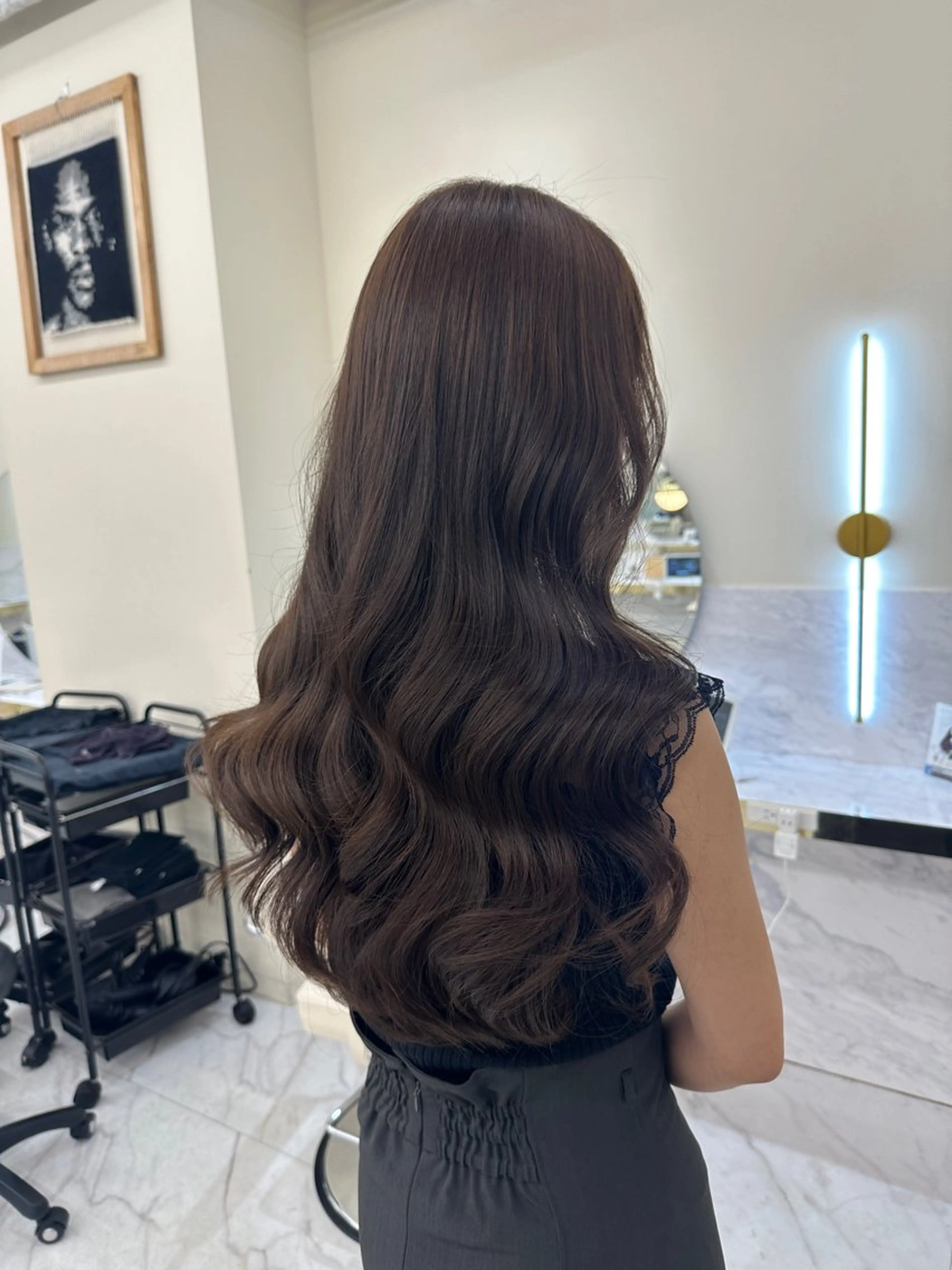 ロング 髪質改善 レイヤーカット 似合わせカット カット ヘアカラー トリートメント 似合わせレイヤーカッ ト🩶瀧本美咲のヘアスタイル