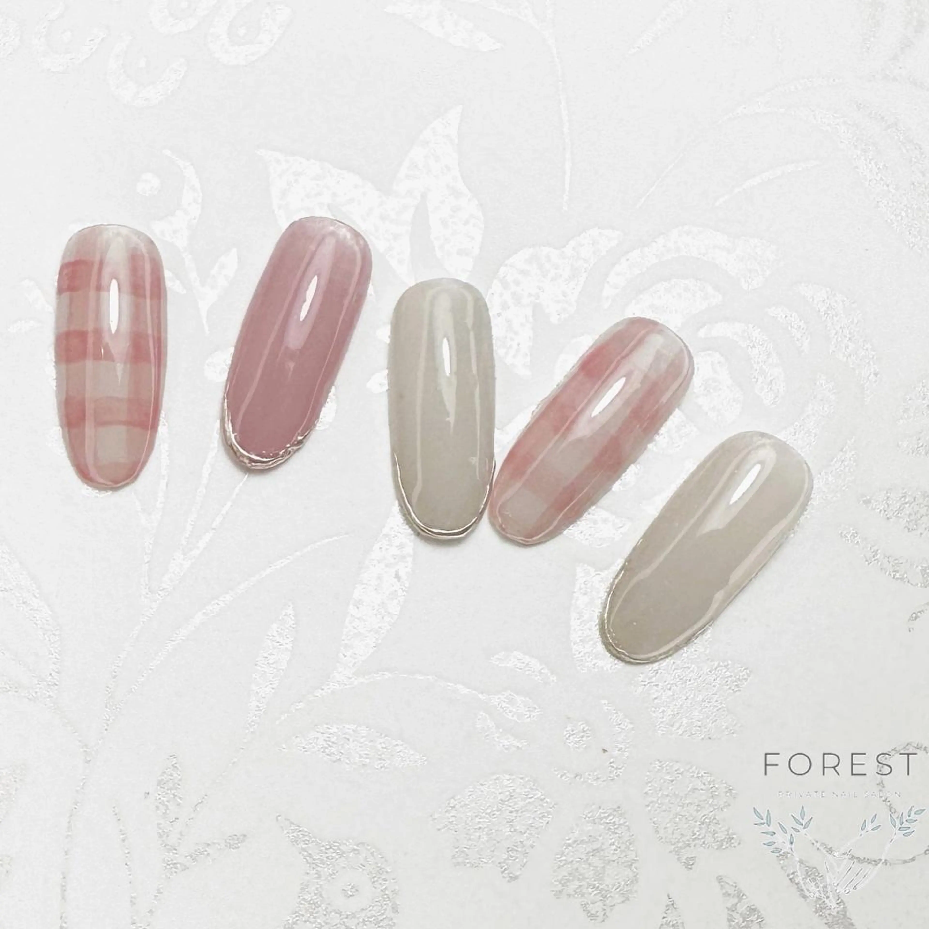 ネイル 白岡市篠津自宅 サロンForestのネイルデザイン