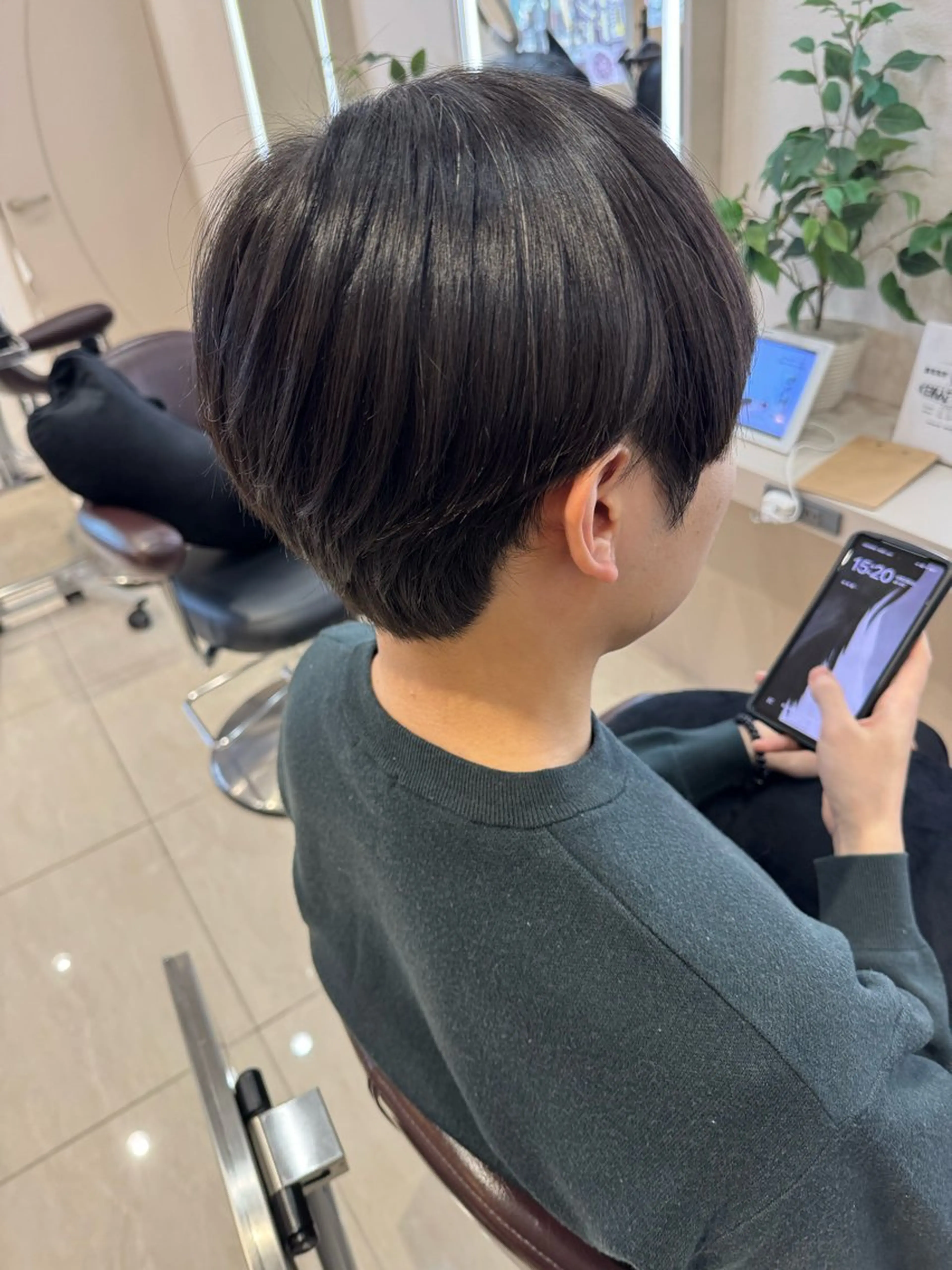 ショート メンズ カット パーマ/ハイトーン /吉田眞のヘアスタイル