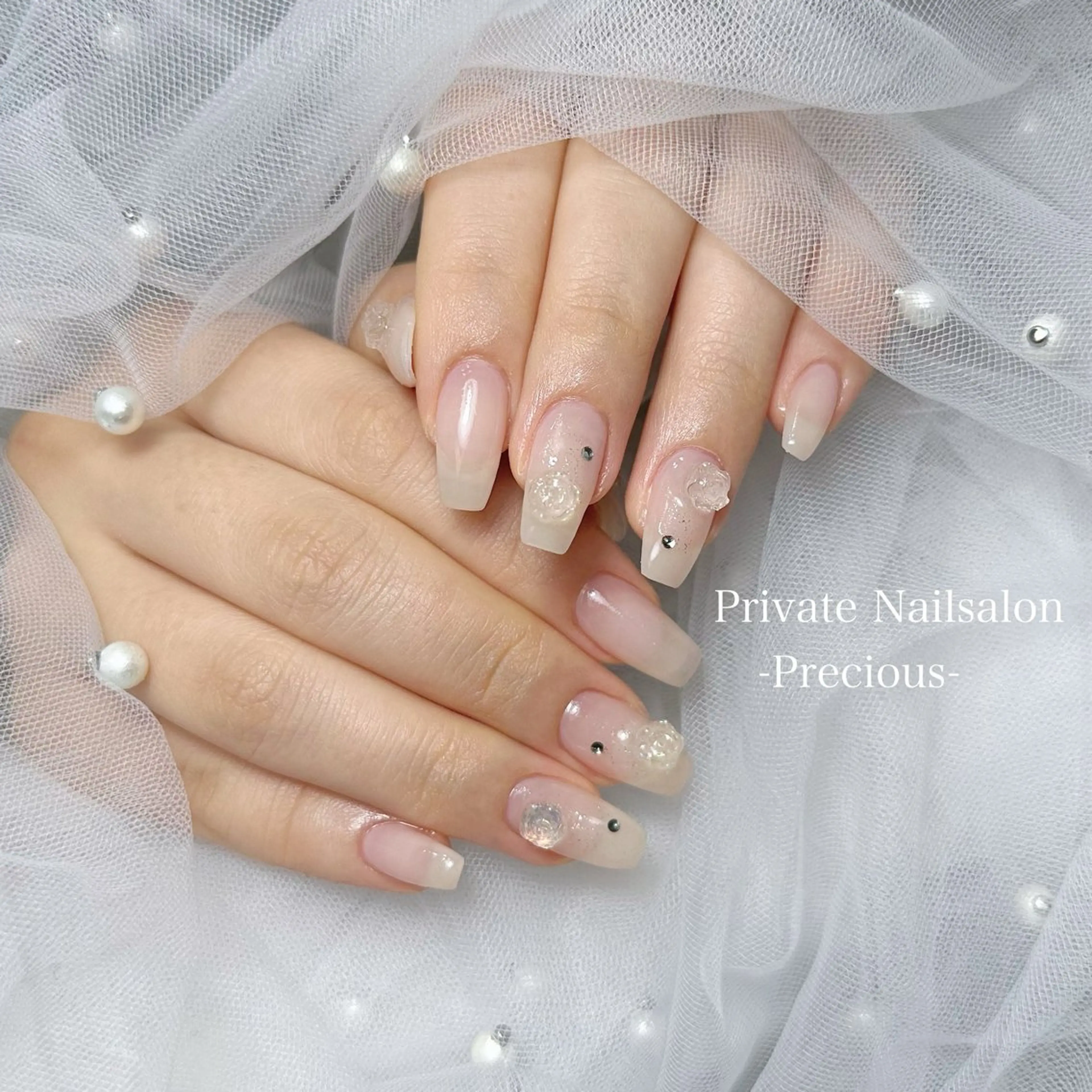 ネイル ハンドネイル Precious *･゜のネイルデザイン