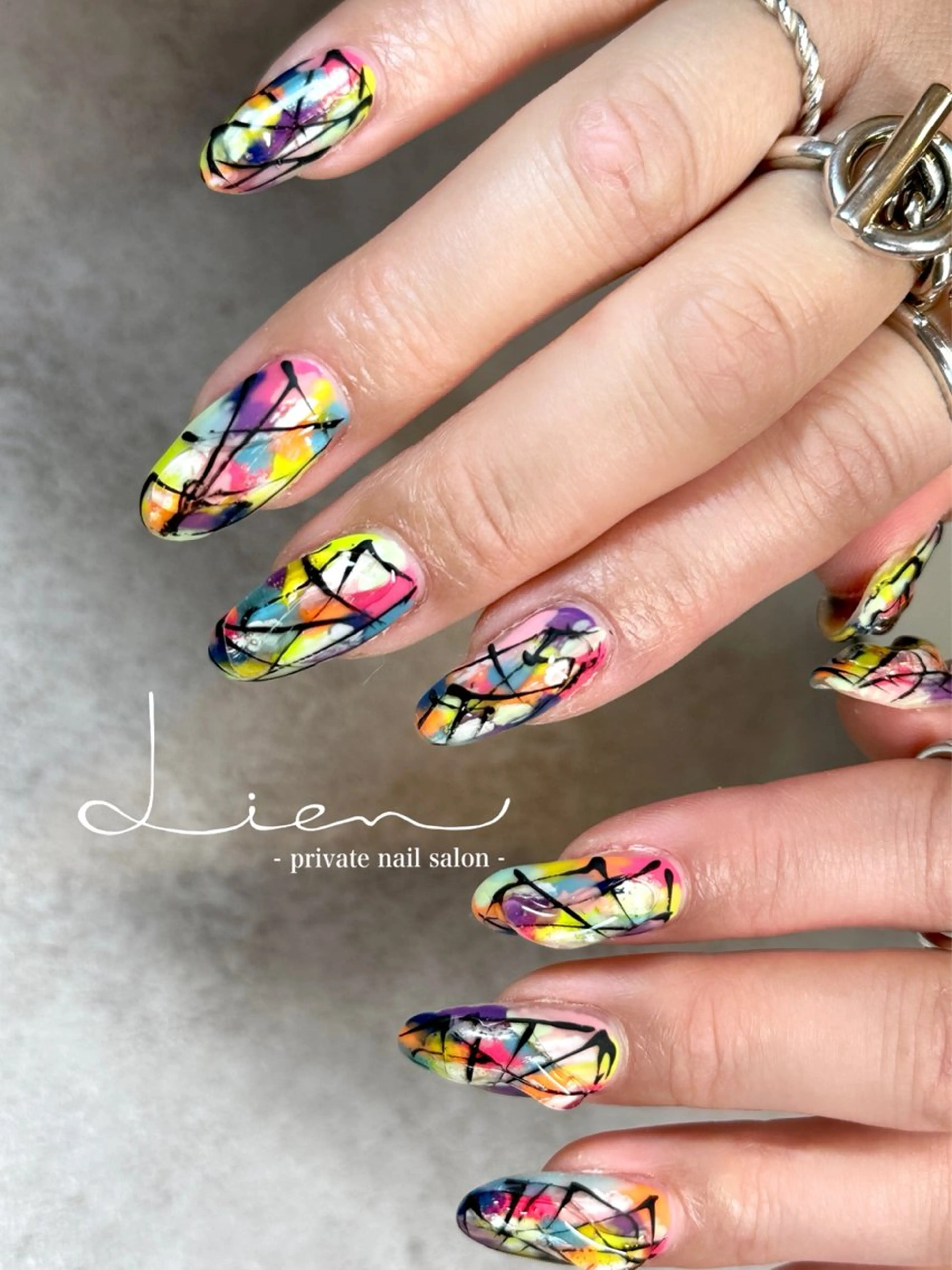 ネイル ハンドネイル Lien 【リアン】北堀江のネイルデザイン