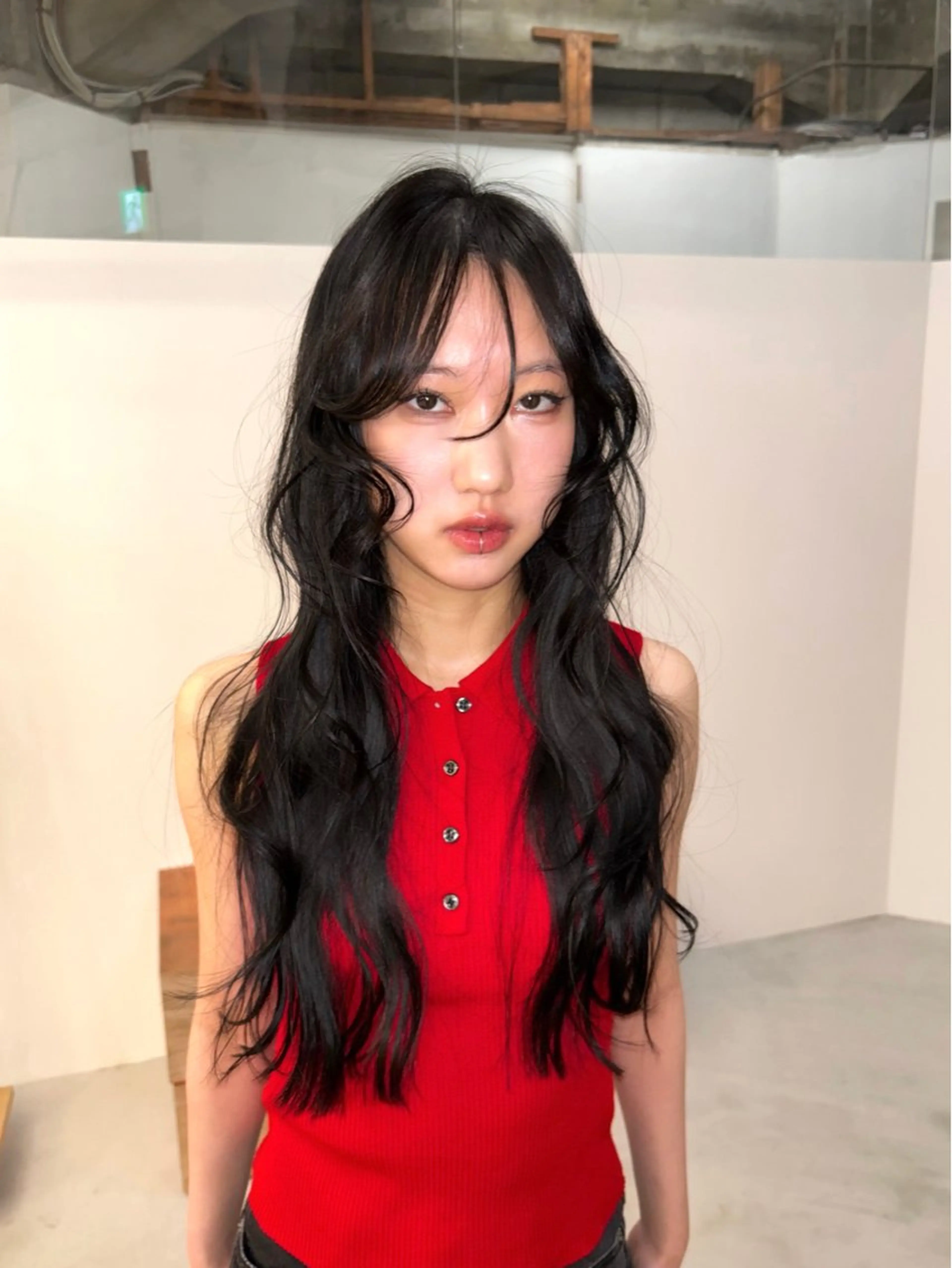 ロング カラー ヘアカラー the　hinc所属・ひな🐥 ボブ/ハイトーン🫧のヘアスタイル