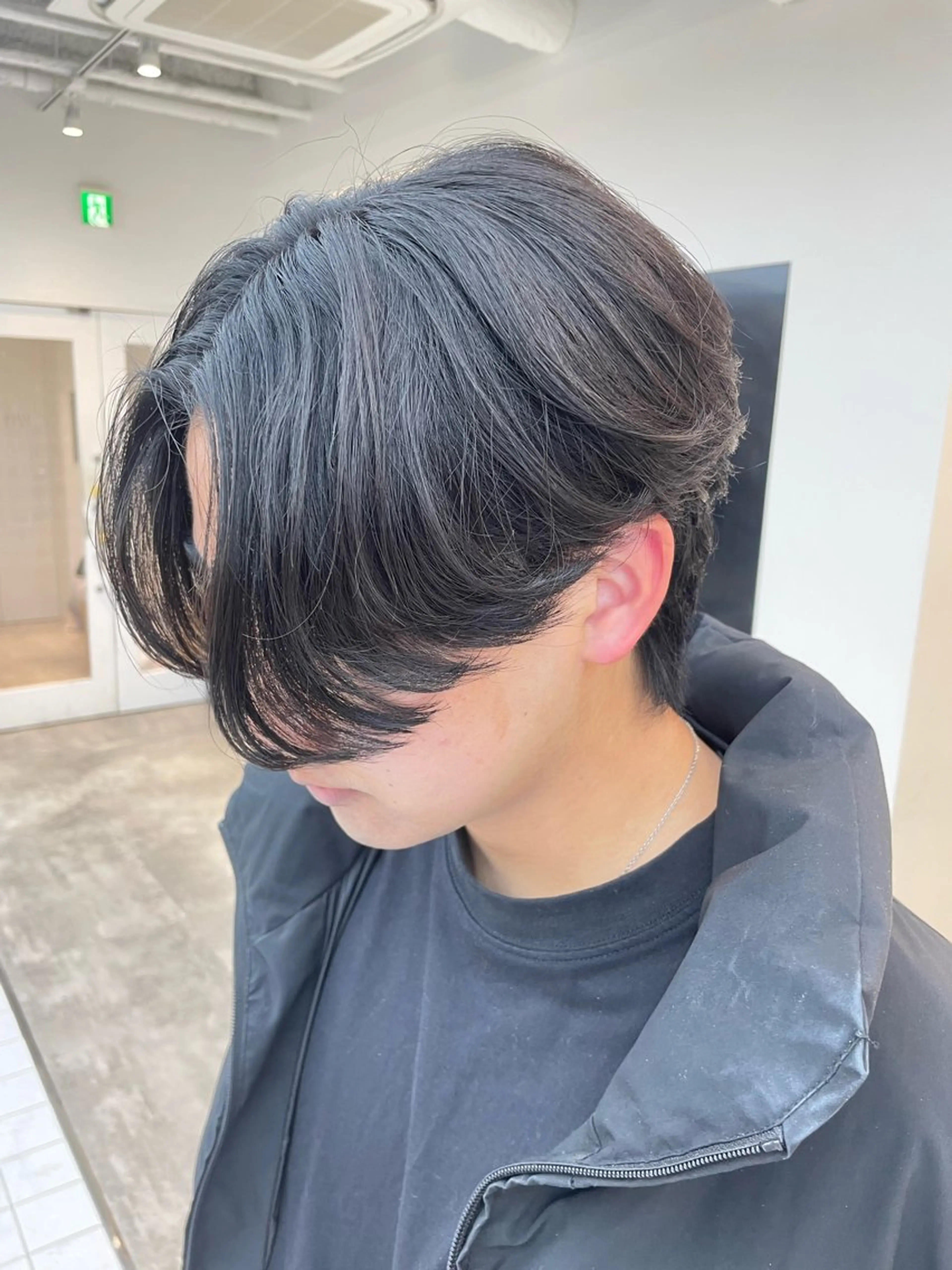 ショート パーマ メンズ メンズパーマ 縮毛矯正 縮毛矯正 神山 哲のヘアスタイル