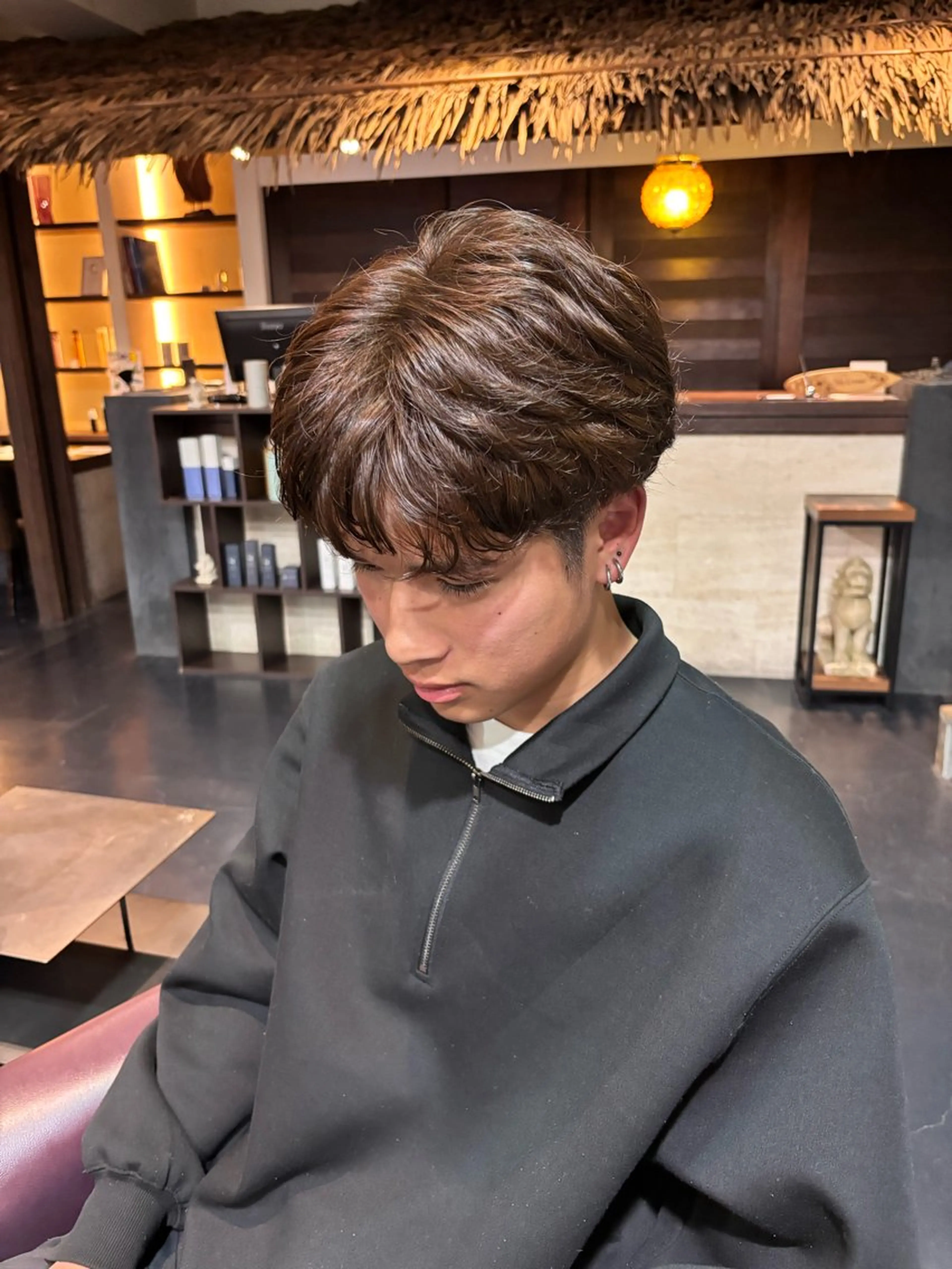 メンズ saraju コナツのヘアスタイル