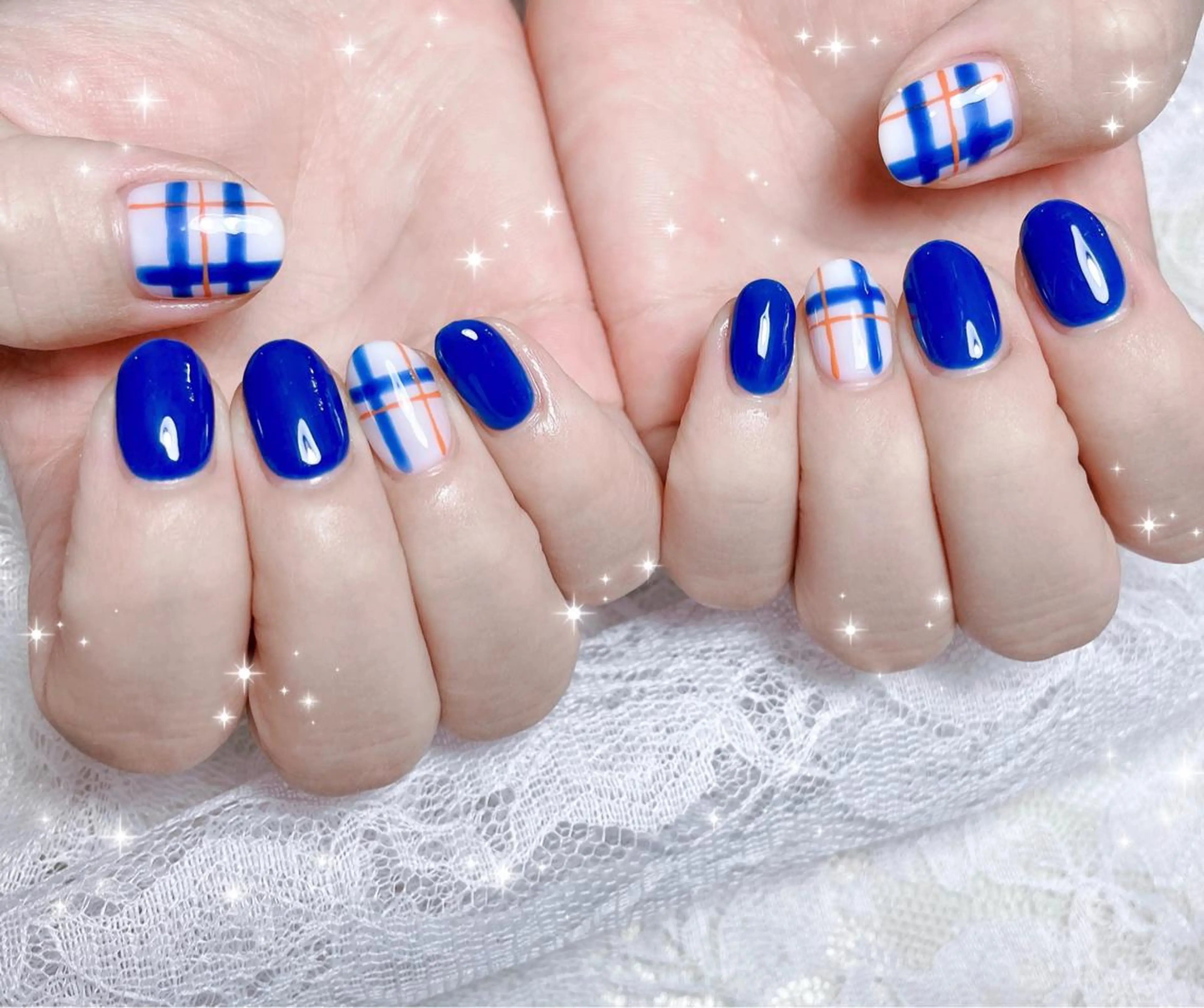 ネイル アートネイル ハンドネイル FLARE NAIL フレアネイルのネイルデザイン