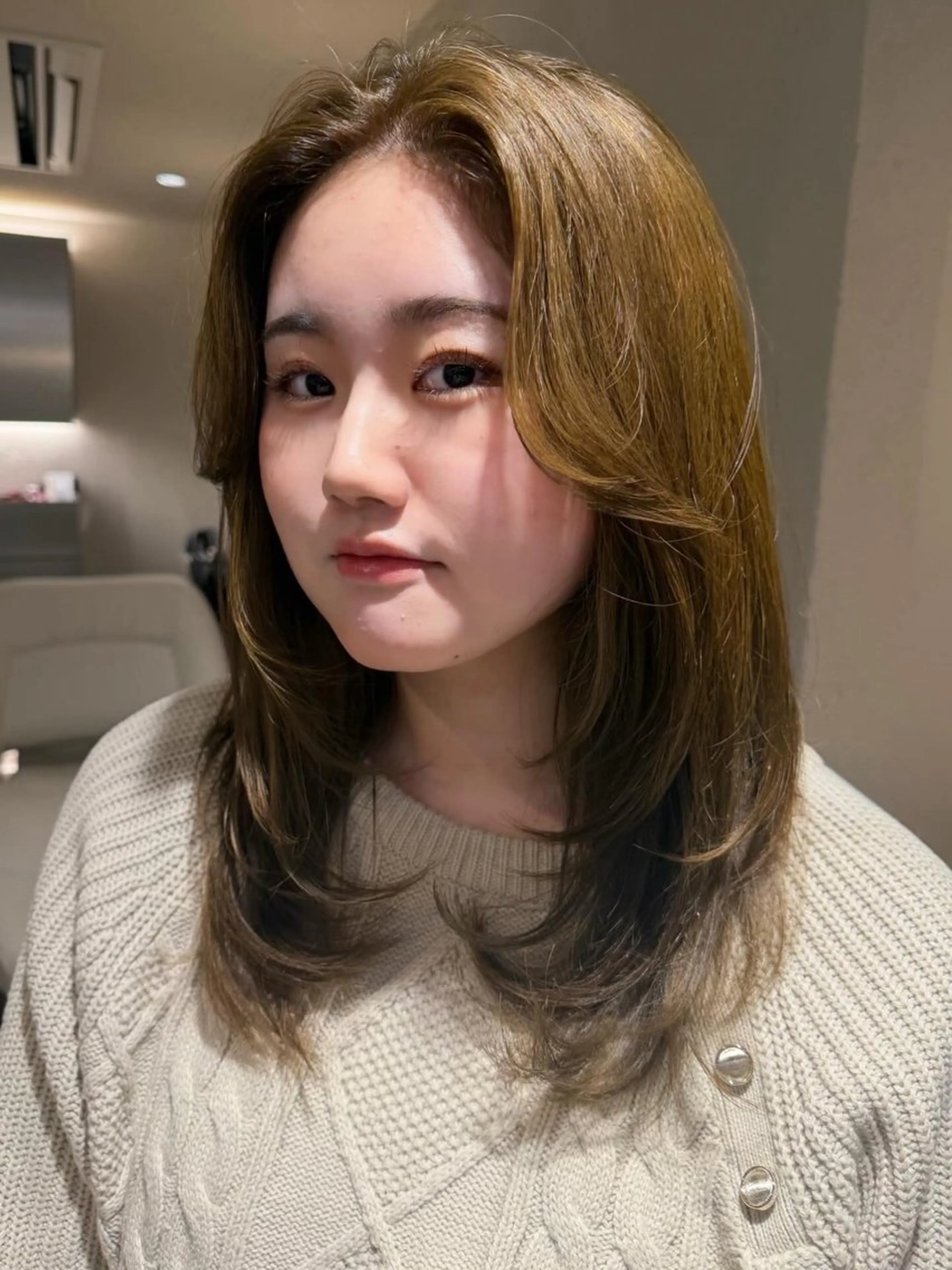 YAMADA KOKOROのヘアスタイル