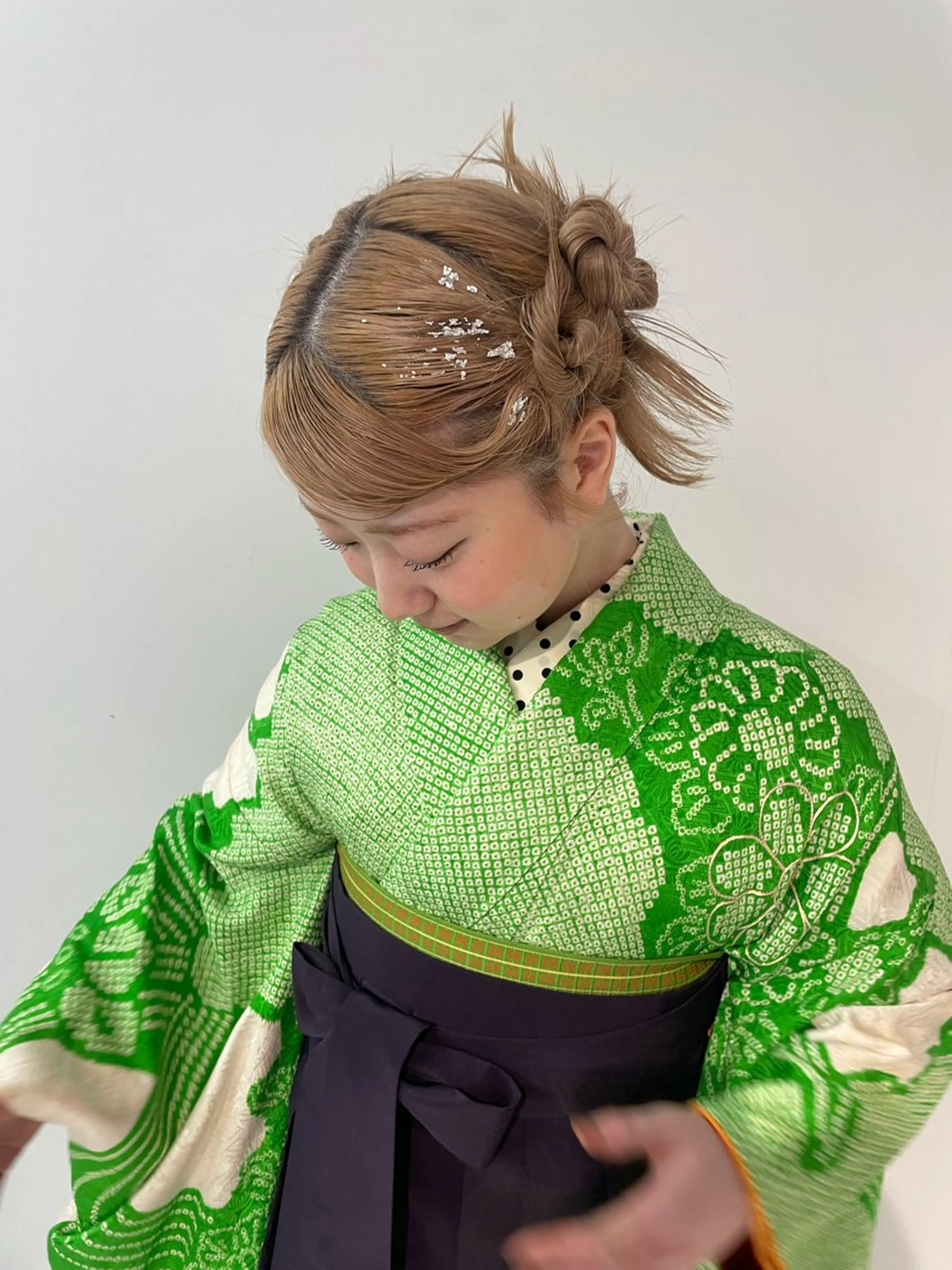 ヘアアレンジ ヘアセット Nico☺︎🎀YU パーマ/ブリーチのヘアスタイル