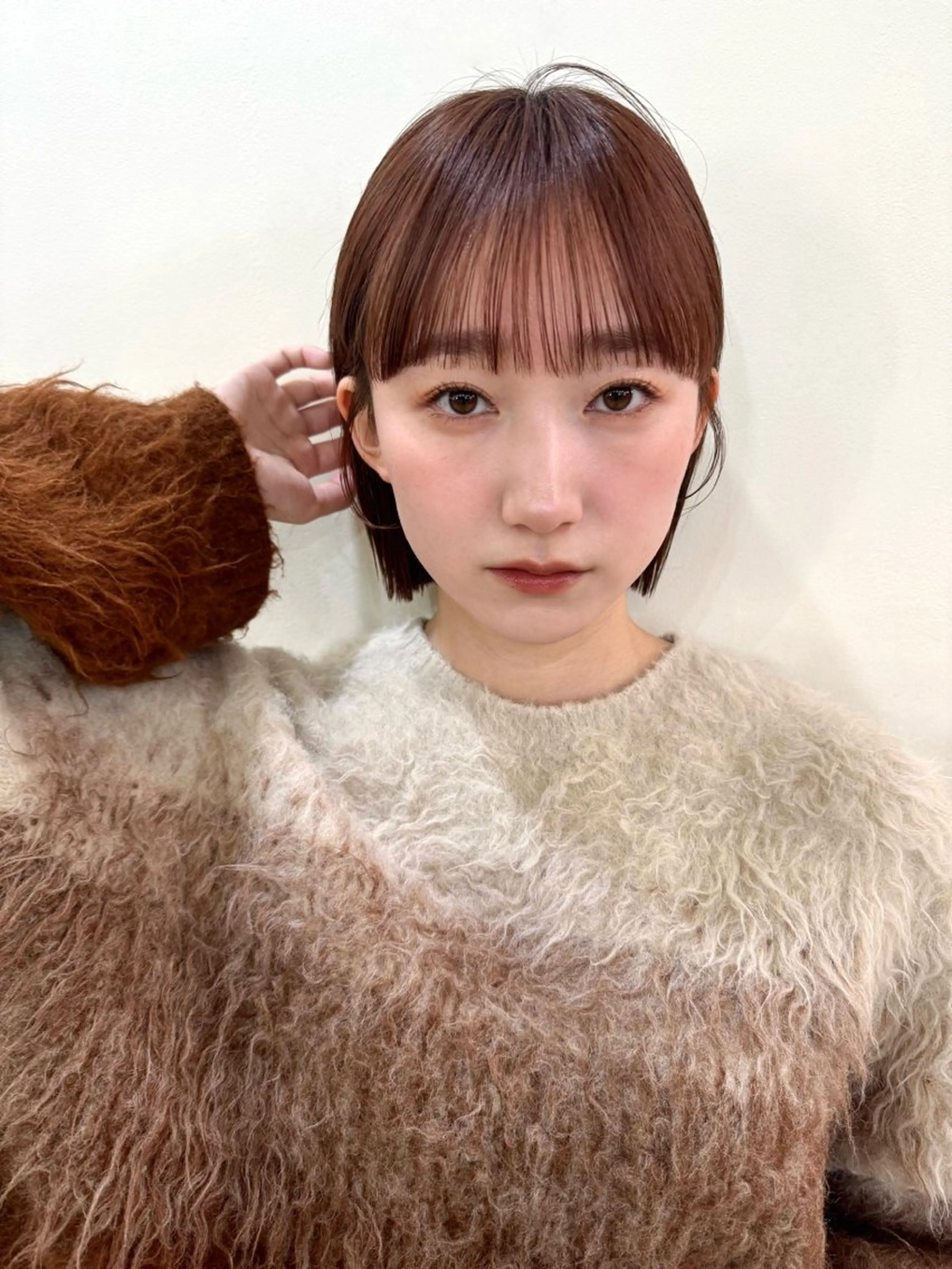 ショート カラー 松本優香/ボブ/ダ ブルカラー/髪質改善のヘアスタイル